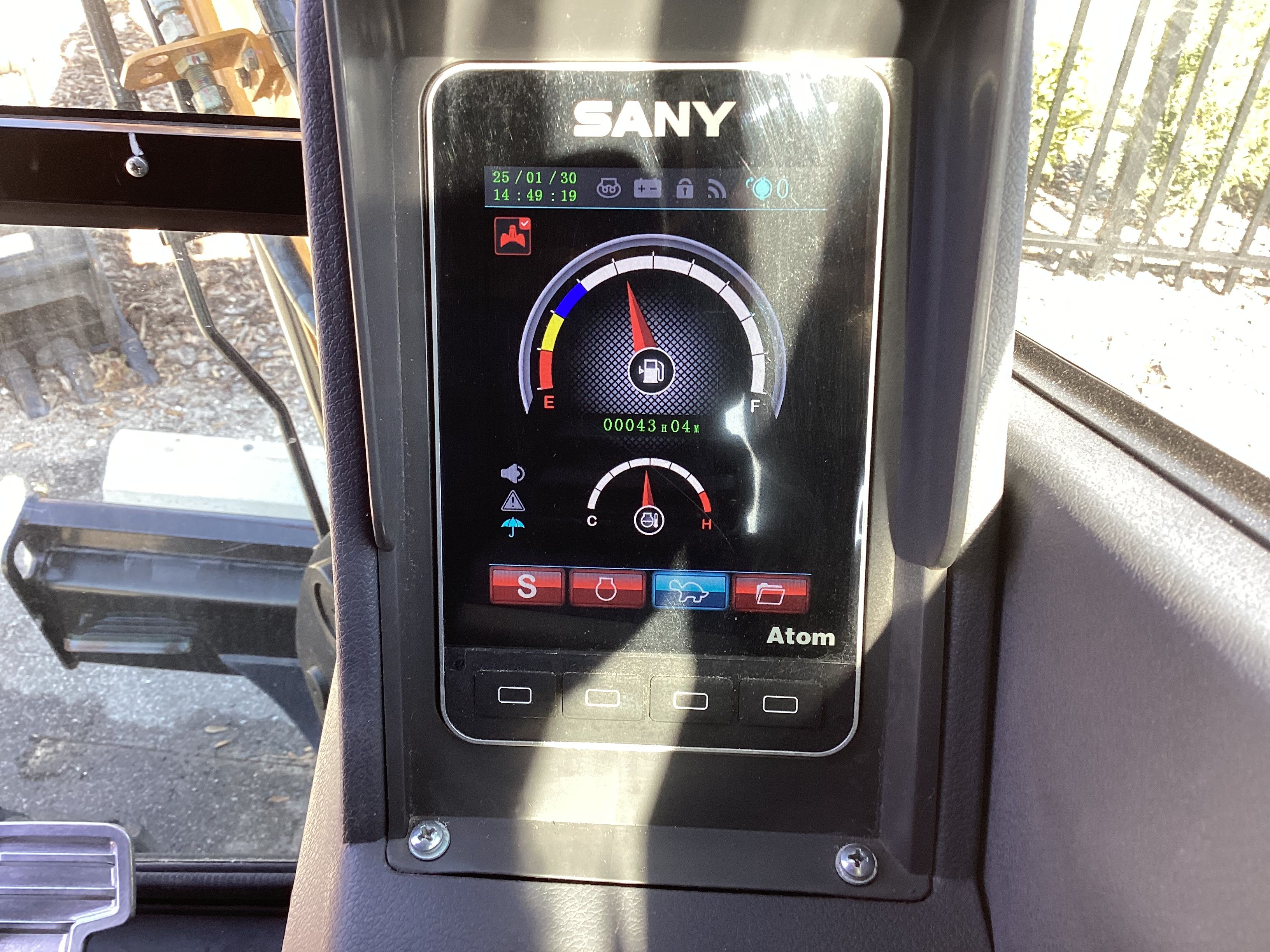 2023 SANY SANY SY35U EXCAVATOR (CABIN) W/ STRAIGHT BLADE Photo 10 Thumbnail