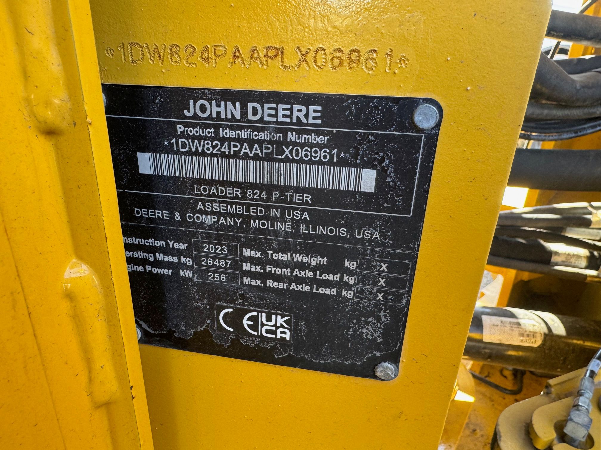 2023 JOHN DEERE JOHN DEERE 824P 6CU YARD WHEEL LOADER Photo 15 Thumbnail