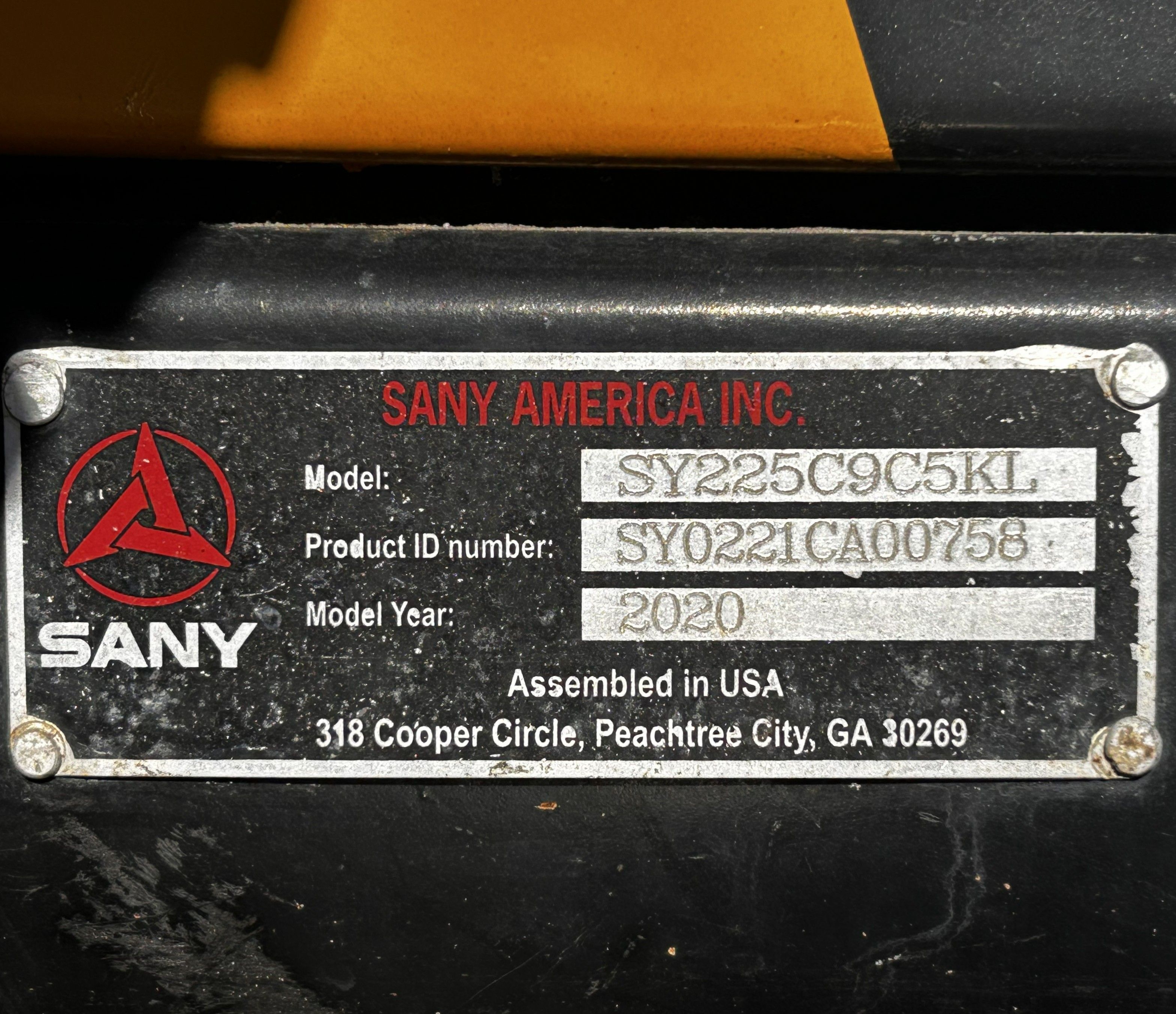 2020 SANY SY225C Photo 10 Thumbnail