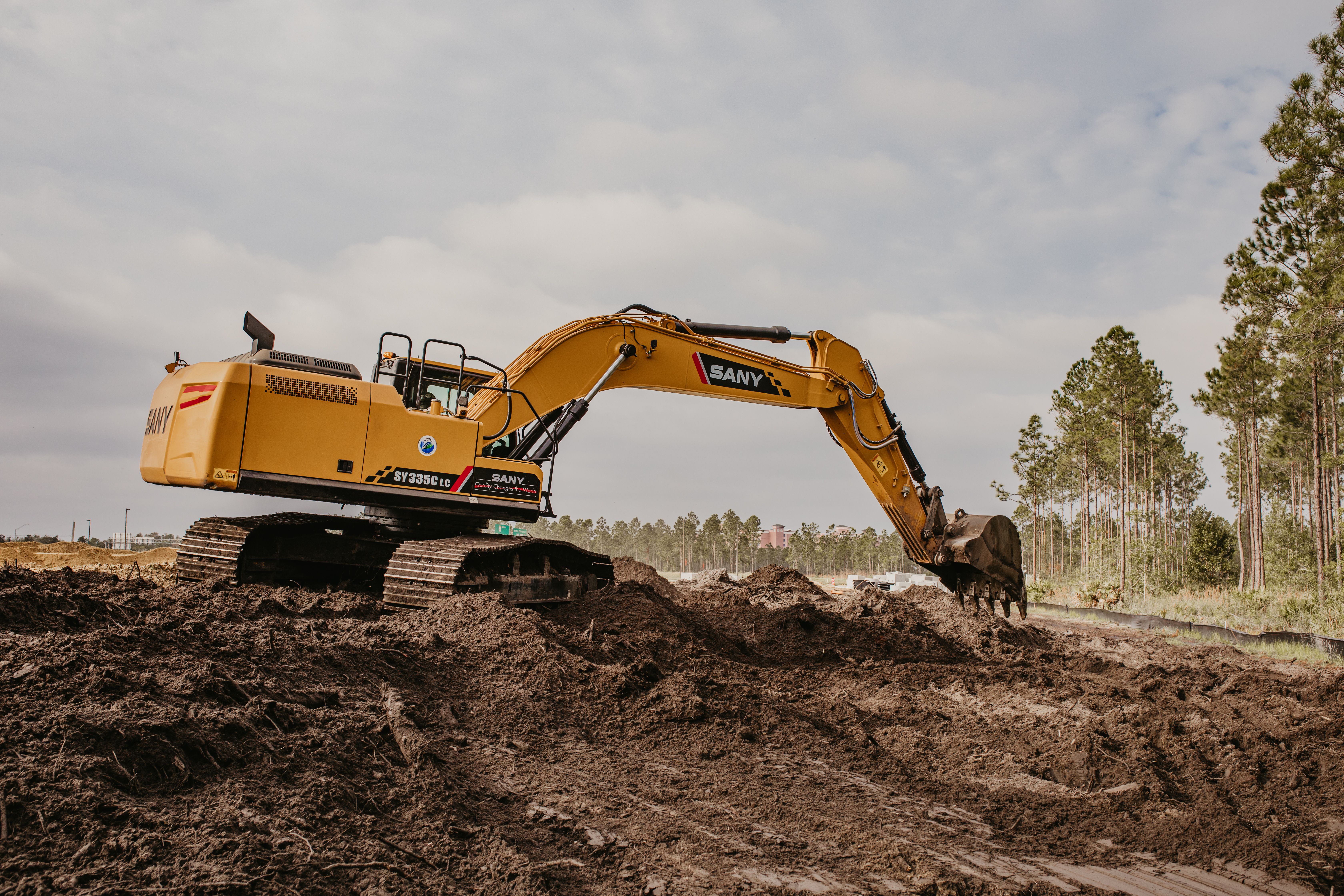 SANY SY335 standard excavator