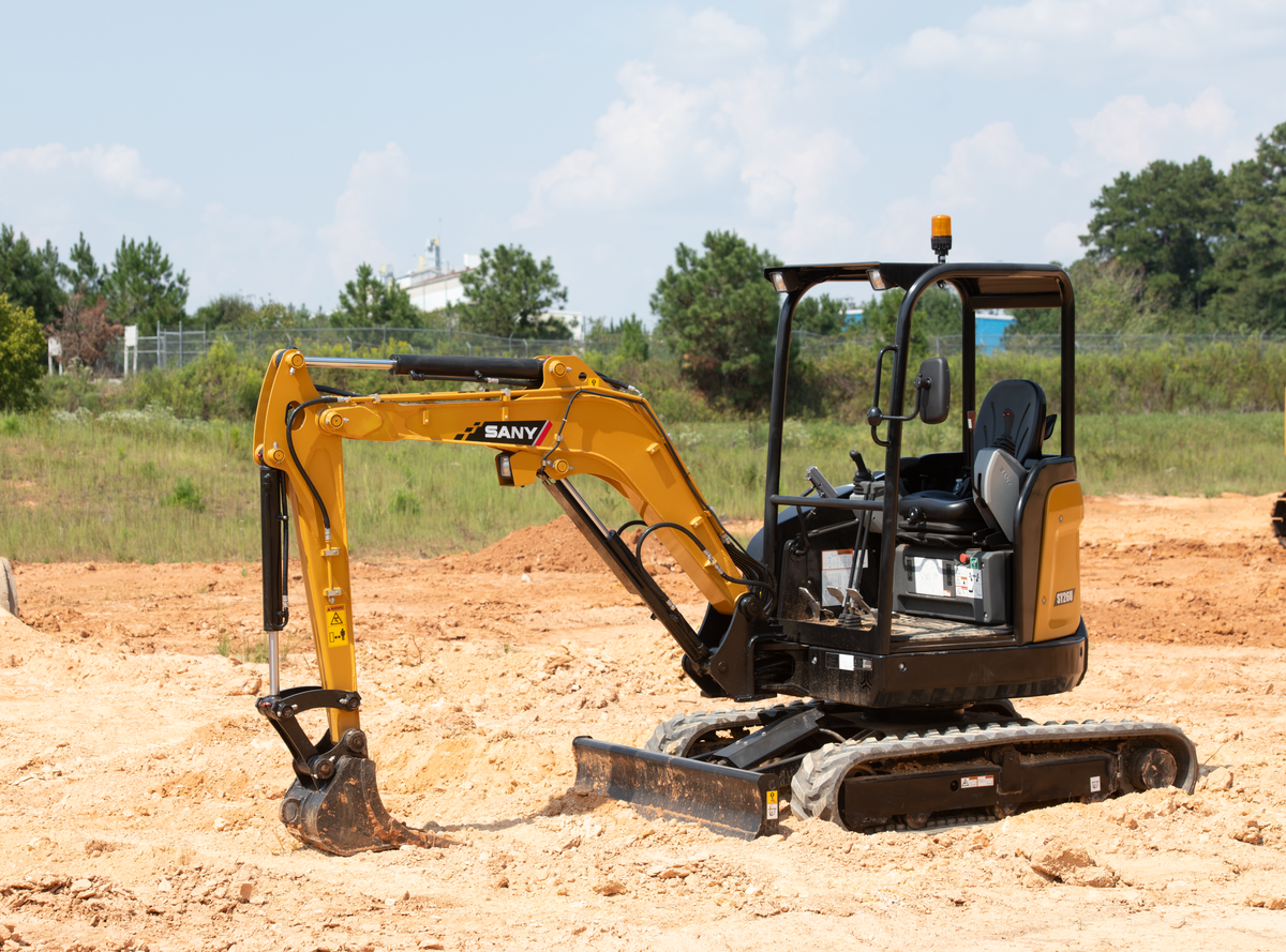 Sany SY26U on show