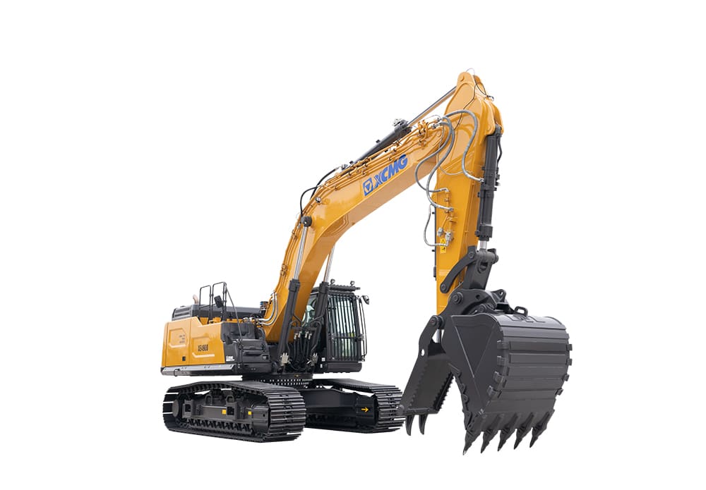 xcmg-xe490u-excavator-stock-image