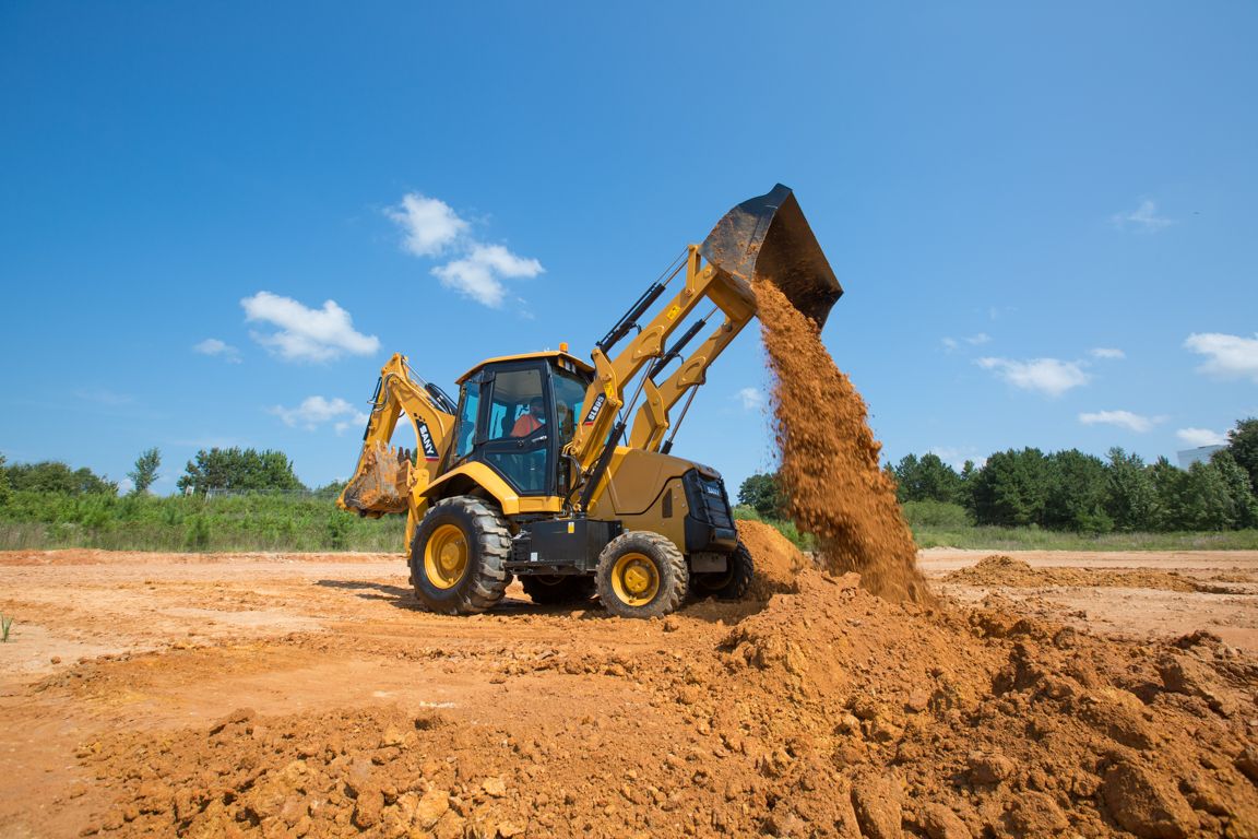 sany-backhoe-digging-demo