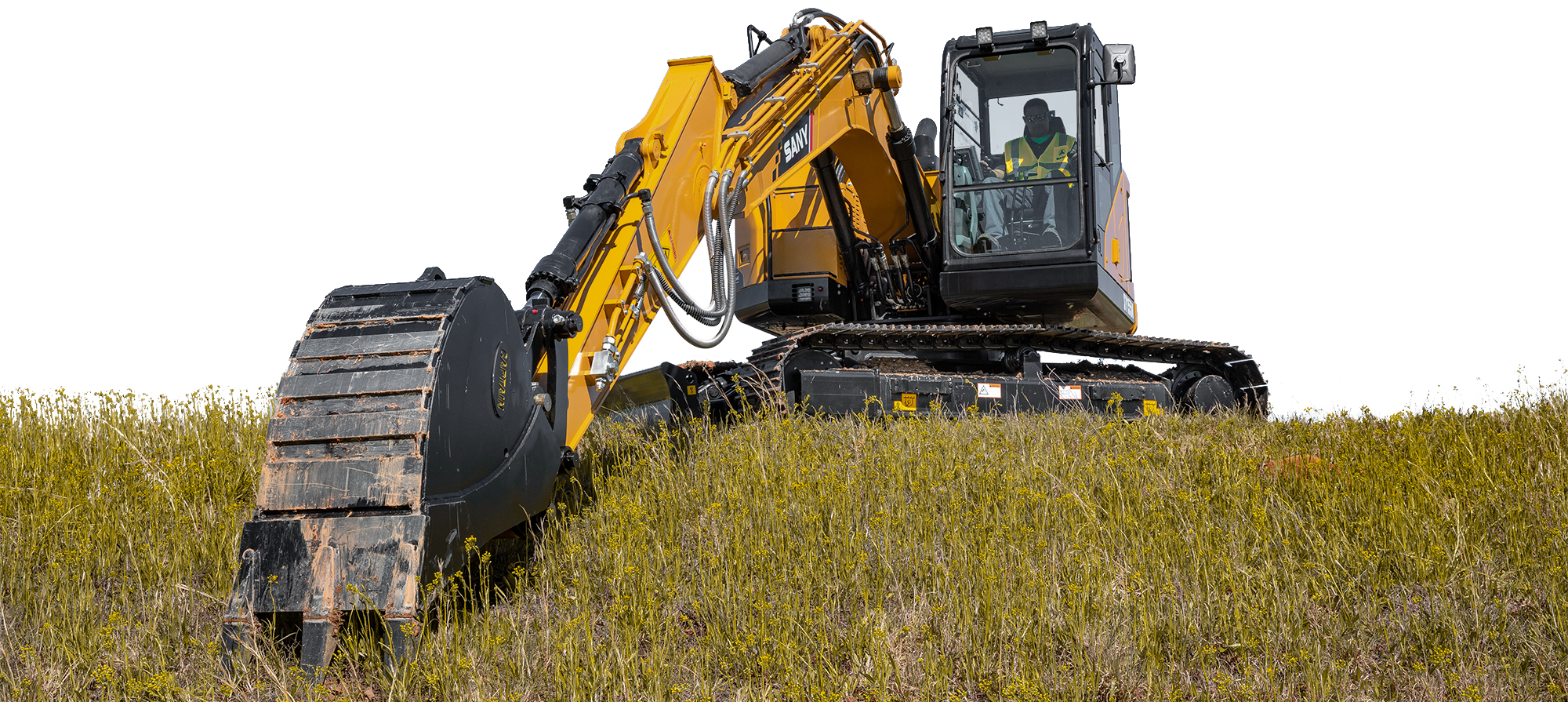 sany-155u-tech-specs-excavator-digging