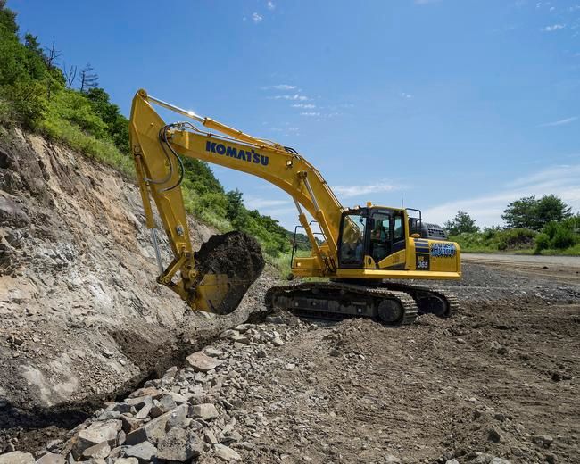 komatsu-hb365lc-3-excavator-stock-image