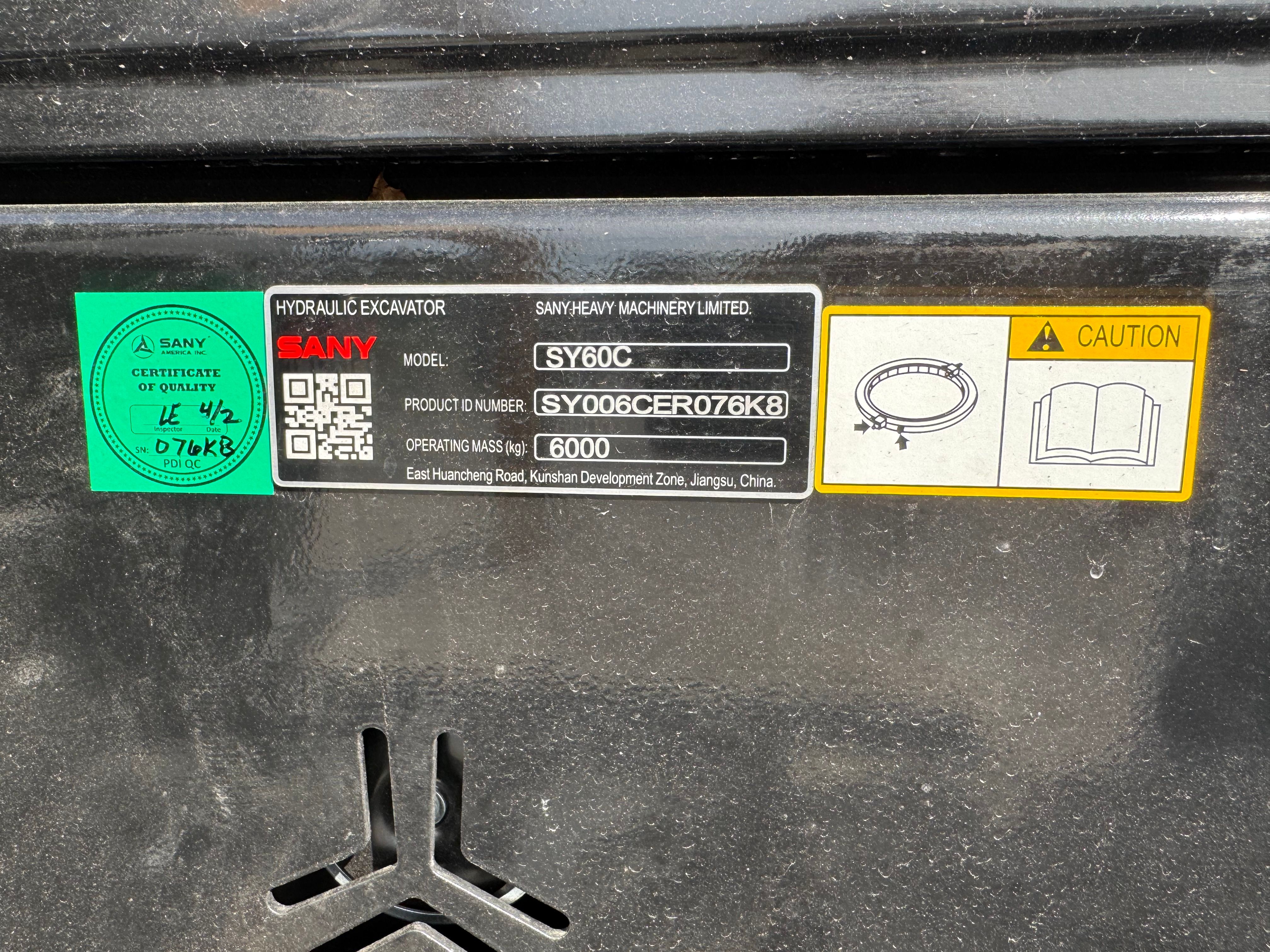 2025  SY60C Photo 1 Thumbnail