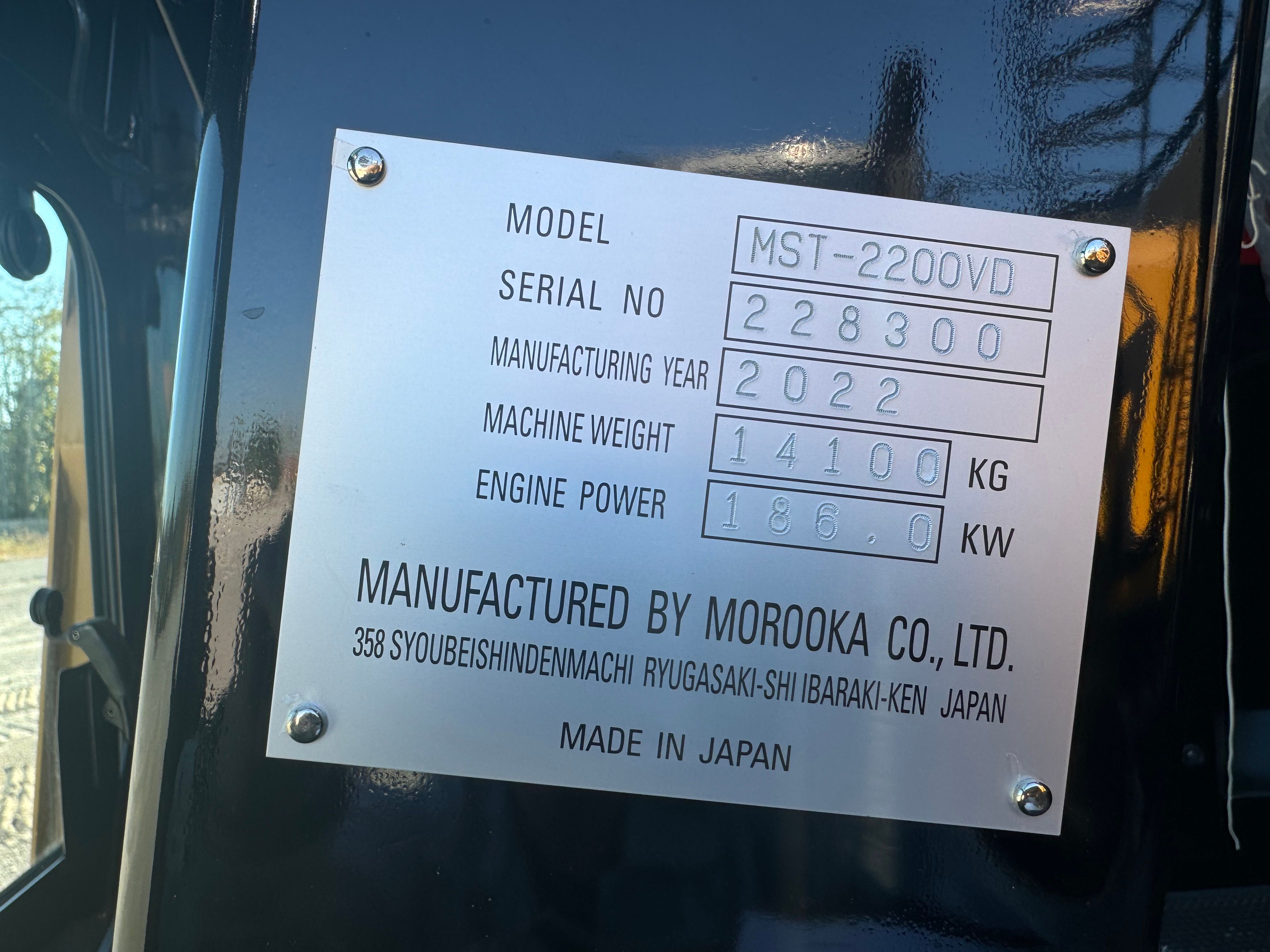 2024 MOROOKA MOROOKA MST 2200VD CRAWLER CARRIER Photo 1 Thumbnail