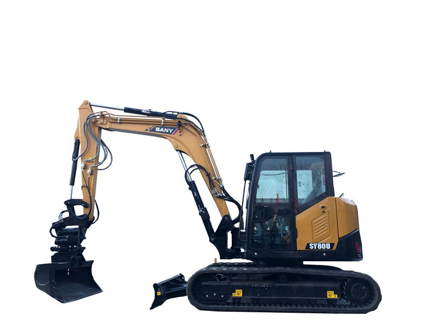 Sany-sy-80u-excavator-for-sale-rental