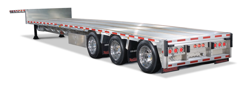 aluminum trailer for heavy equipment