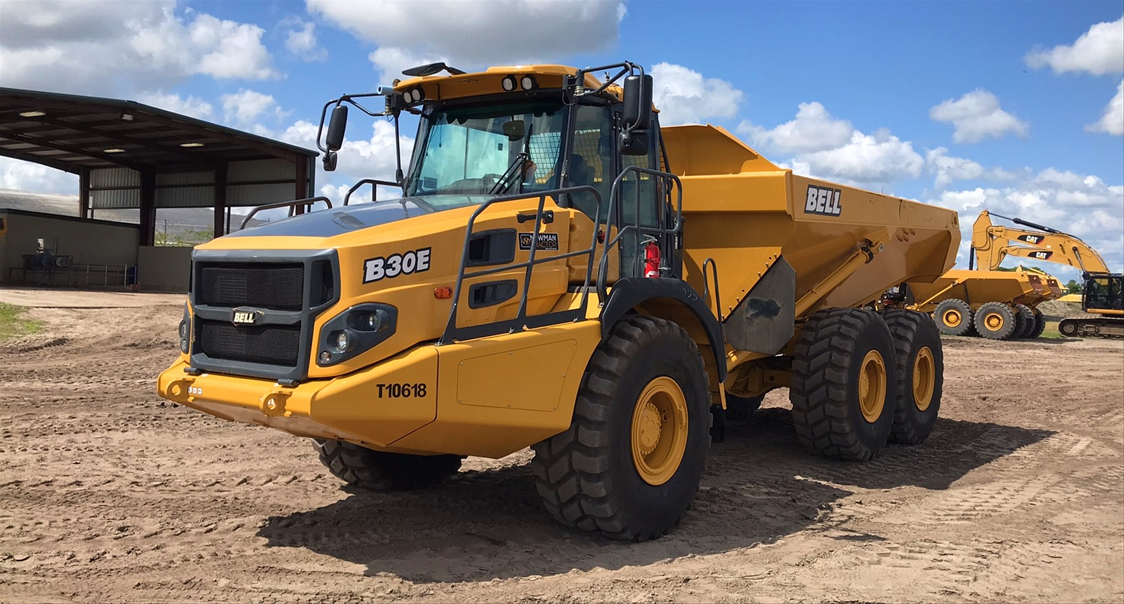 2019 BELL B30E ARTICULATED DUMP TRUCK | Newman Tractors | Heavy ...