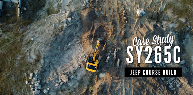 Jeepin with Judd 2023: Building the Ultimate Jeep Obstacle Course with SANY SY265C Excavator 
