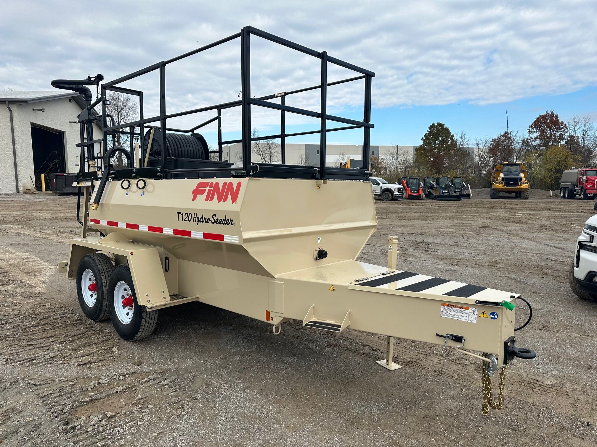 FINN T120T TRAILER MOUNTED HYDRO SEEDER Photo 6 Thumbnail