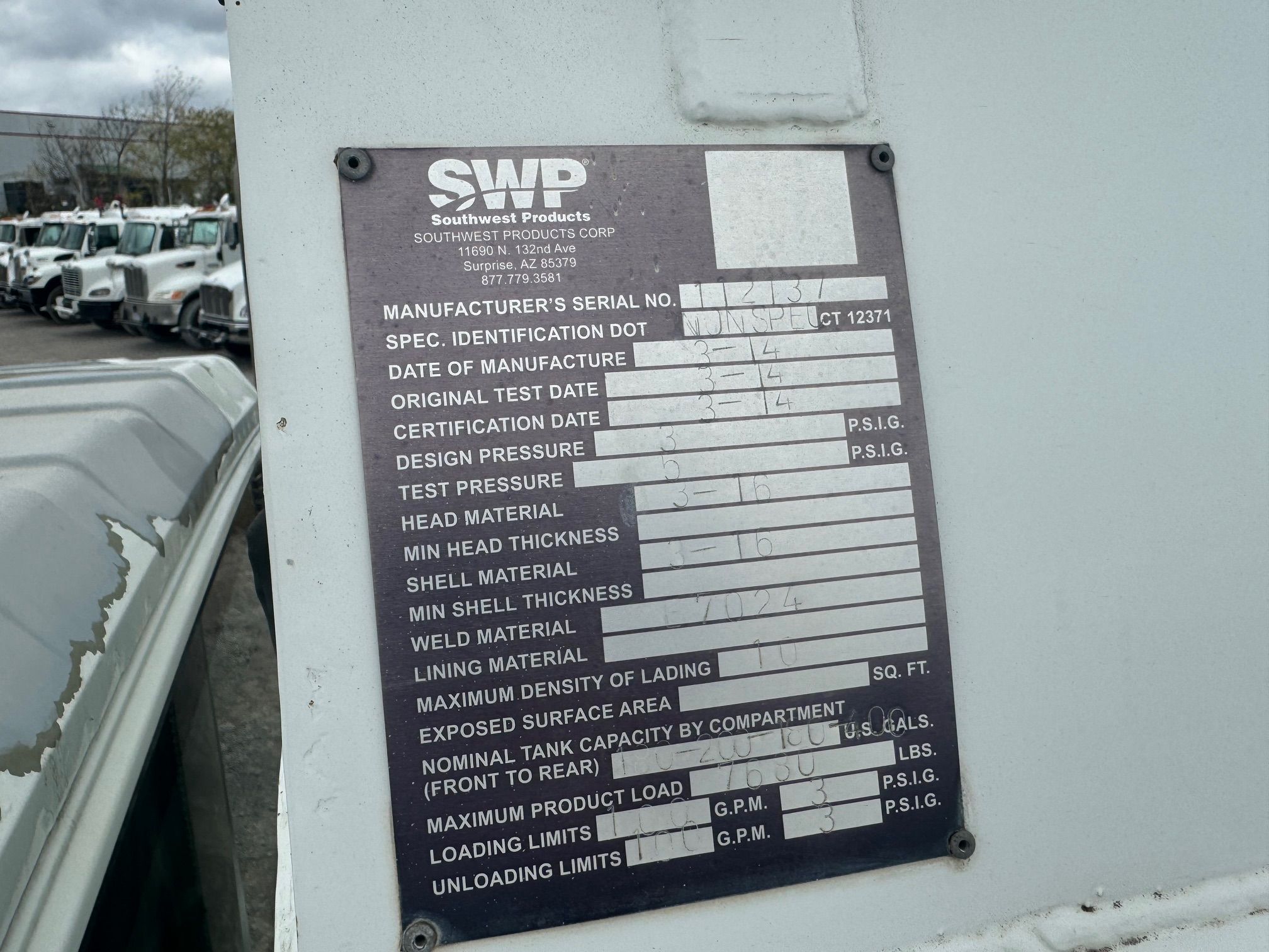 2015 INTERNATIONAL 4400 FUEL AND LUBE Photo 10 Thumbnail