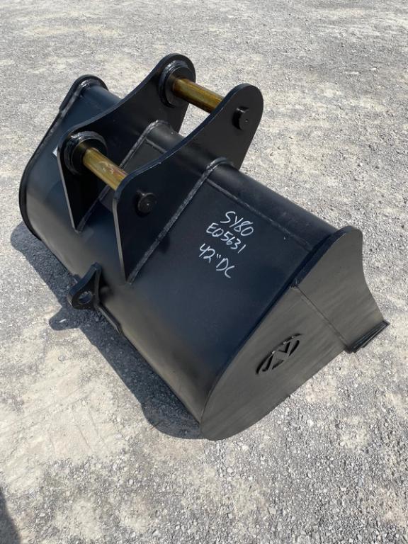 42" EXCAVATOR DITCH CLEANING BUCKET 50MM PIN Newman Tractor