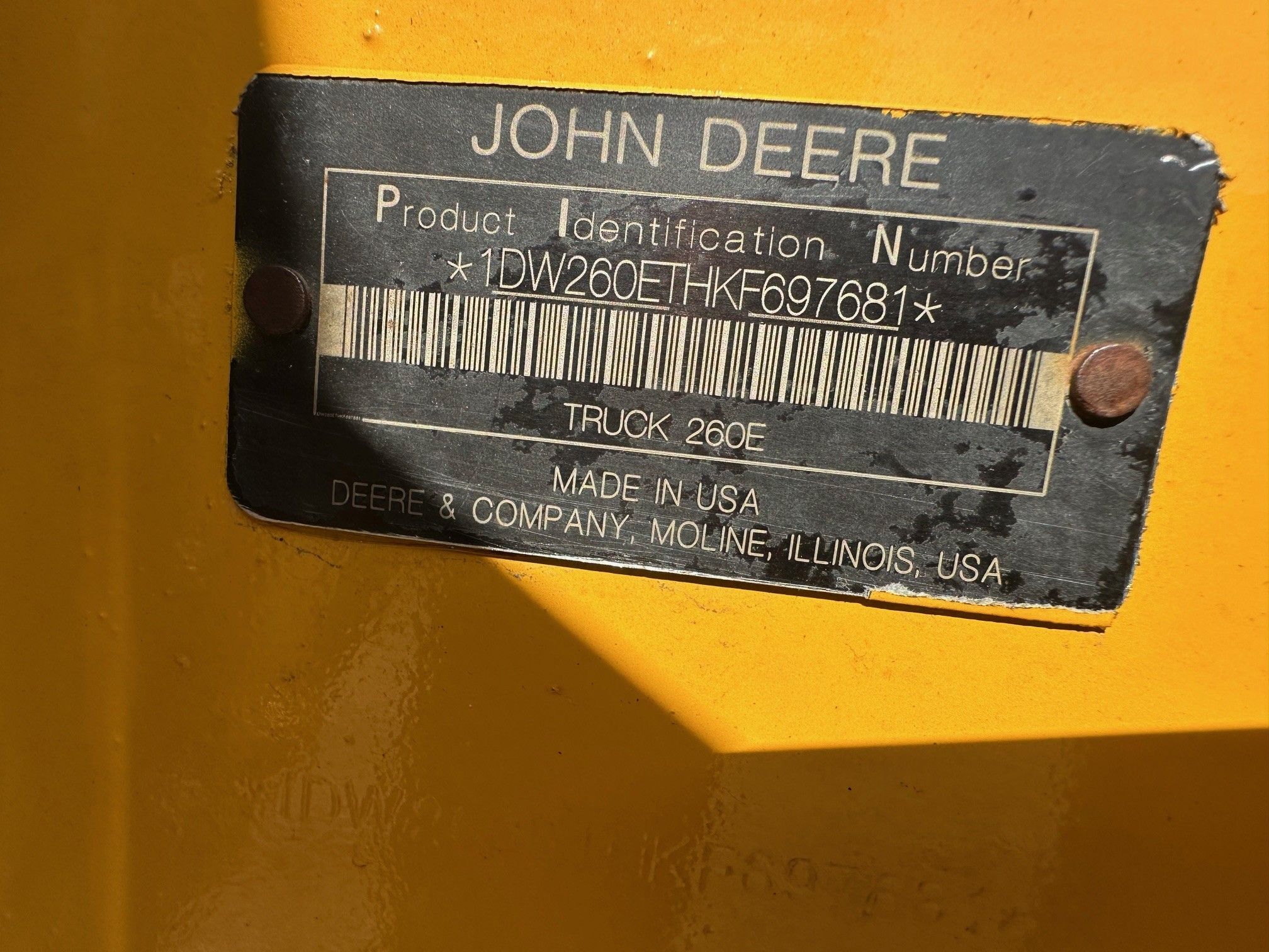 2018 JOHN DEERE 260E Photo 16 Thumbnail