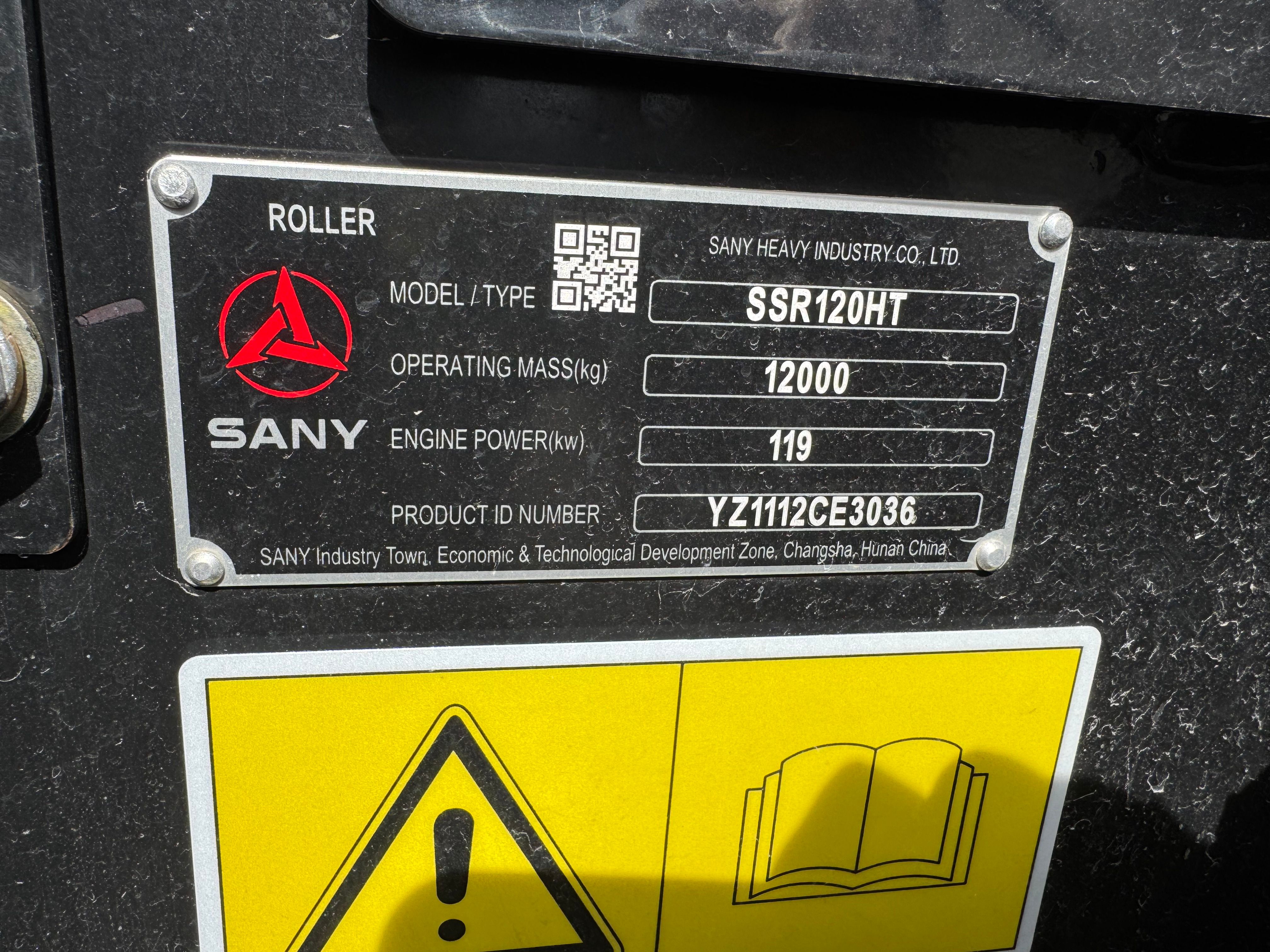 2025 SANY SSR120HT-CAB Photo 1 Thumbnail