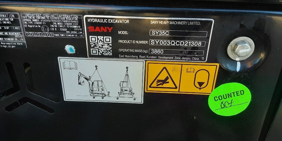 2023 SANY SY35C-CAN Photo 10 Thumbnail