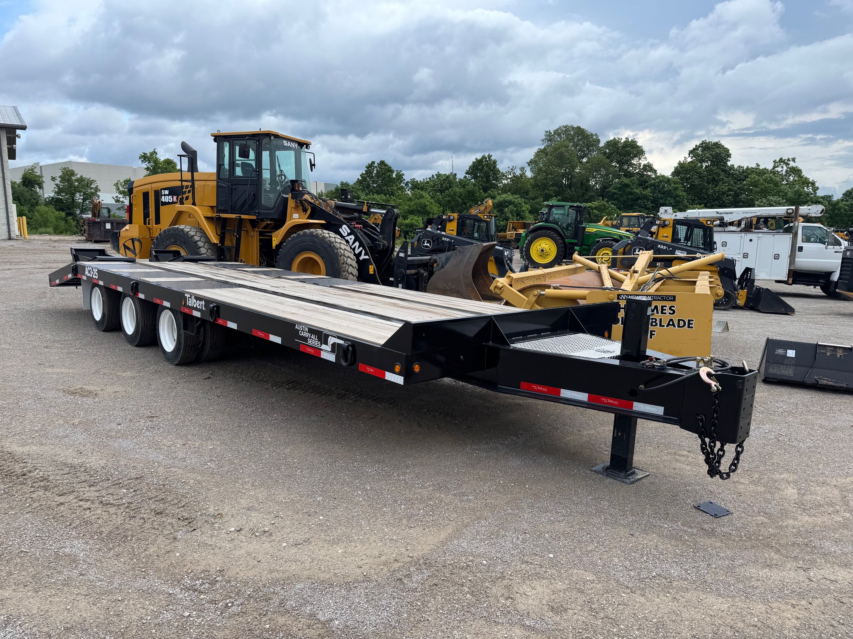 TALBERT 25 TON TAG TRAILER Photo 1 Thumbnail