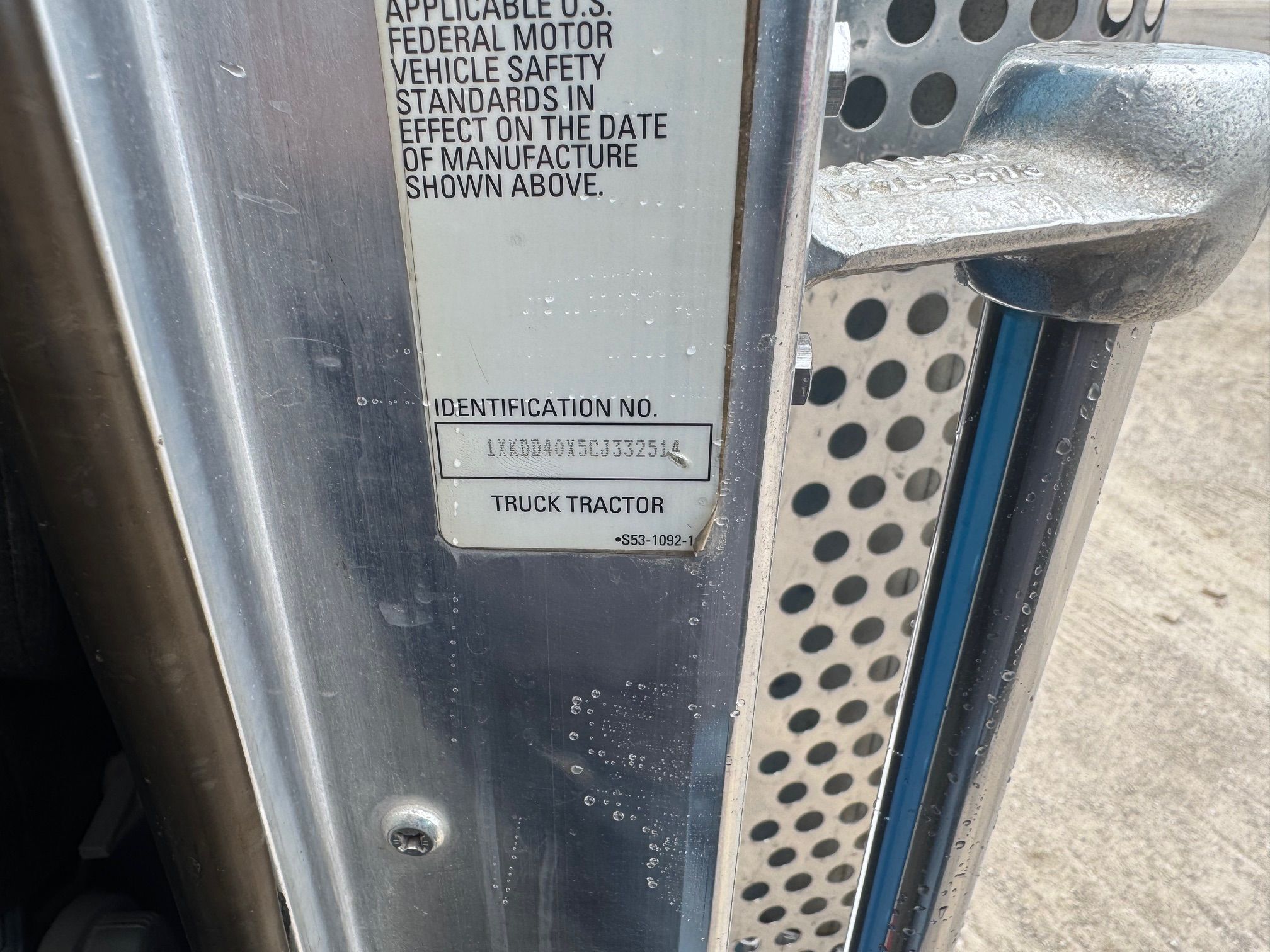 2012 KENWORTH T800 Photo 10 Thumbnail