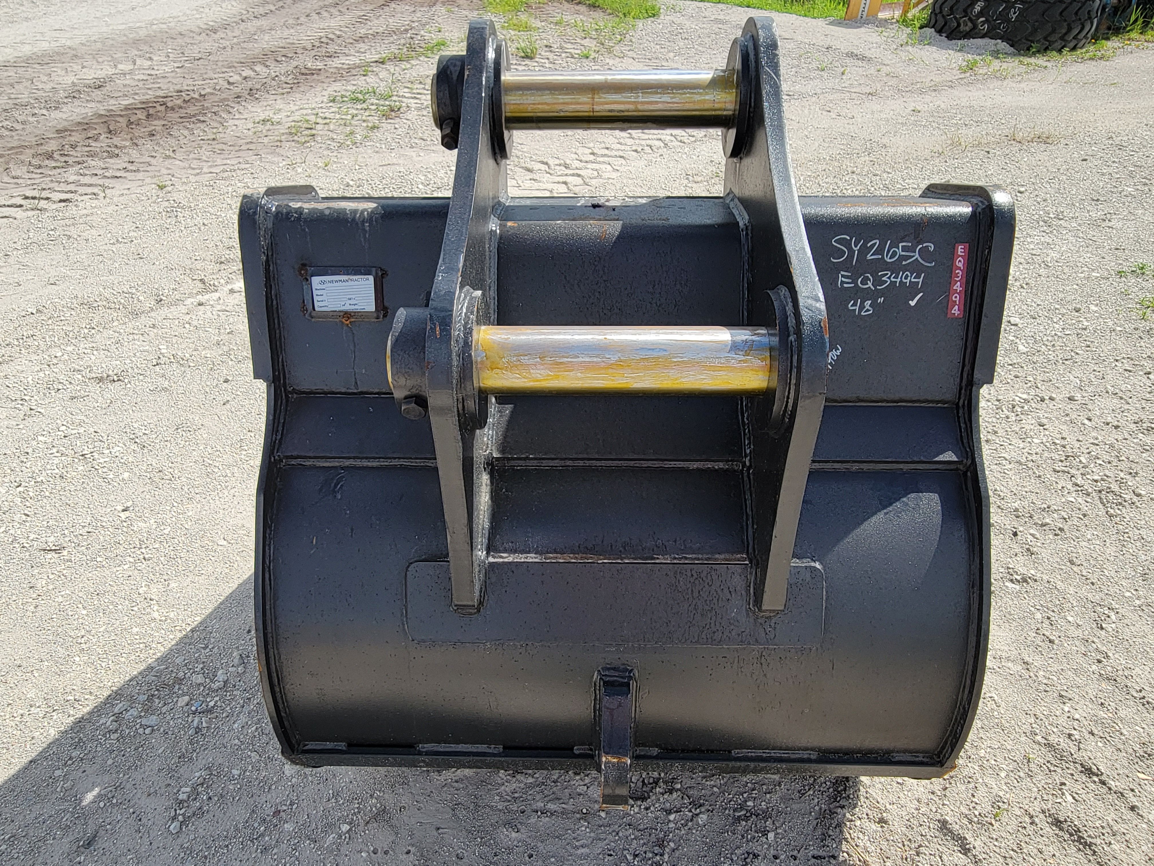 48" EXCAVATOR DIGGING BUCKET 90MM PIN Photo 3 Thumbnail