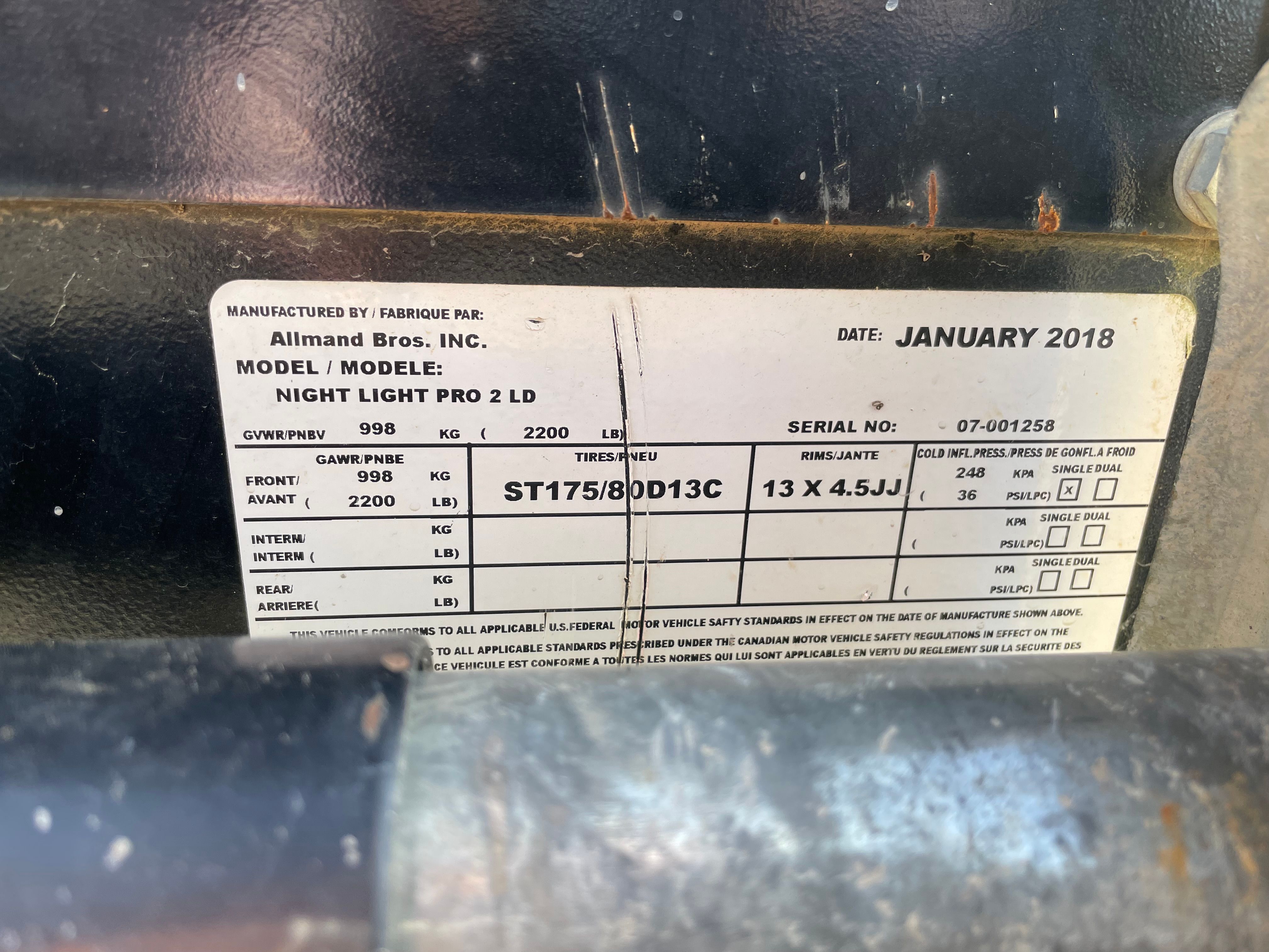 2018 ALLMAND NLPROIILD Photo 3 Thumbnail