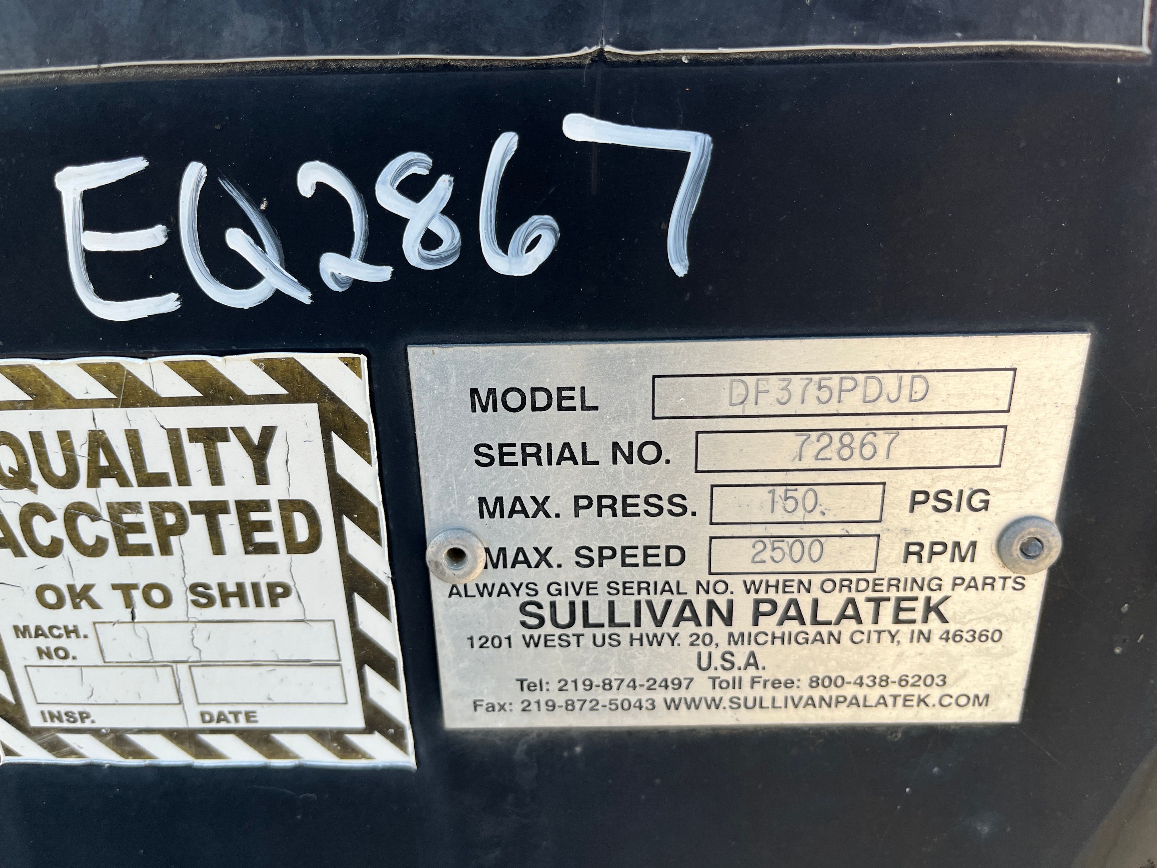 2013 SULLIVAN D375 Photo 8 Thumbnail