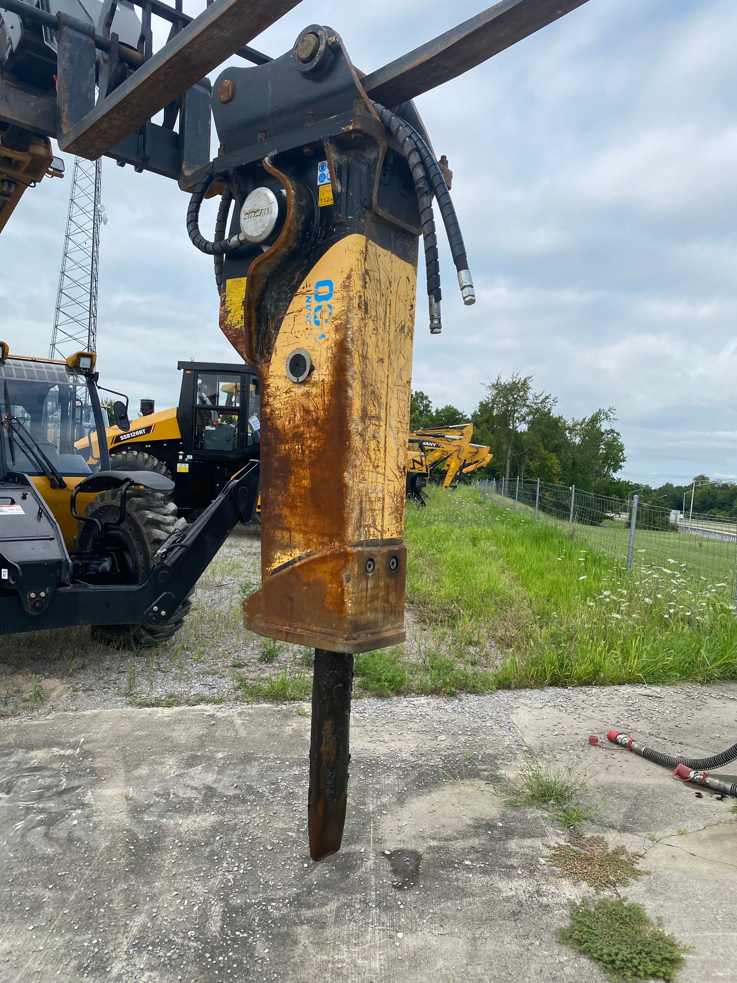 2022 SOOSAN SQ100 HAMMER FOR SY265C Photo 4 Thumbnail