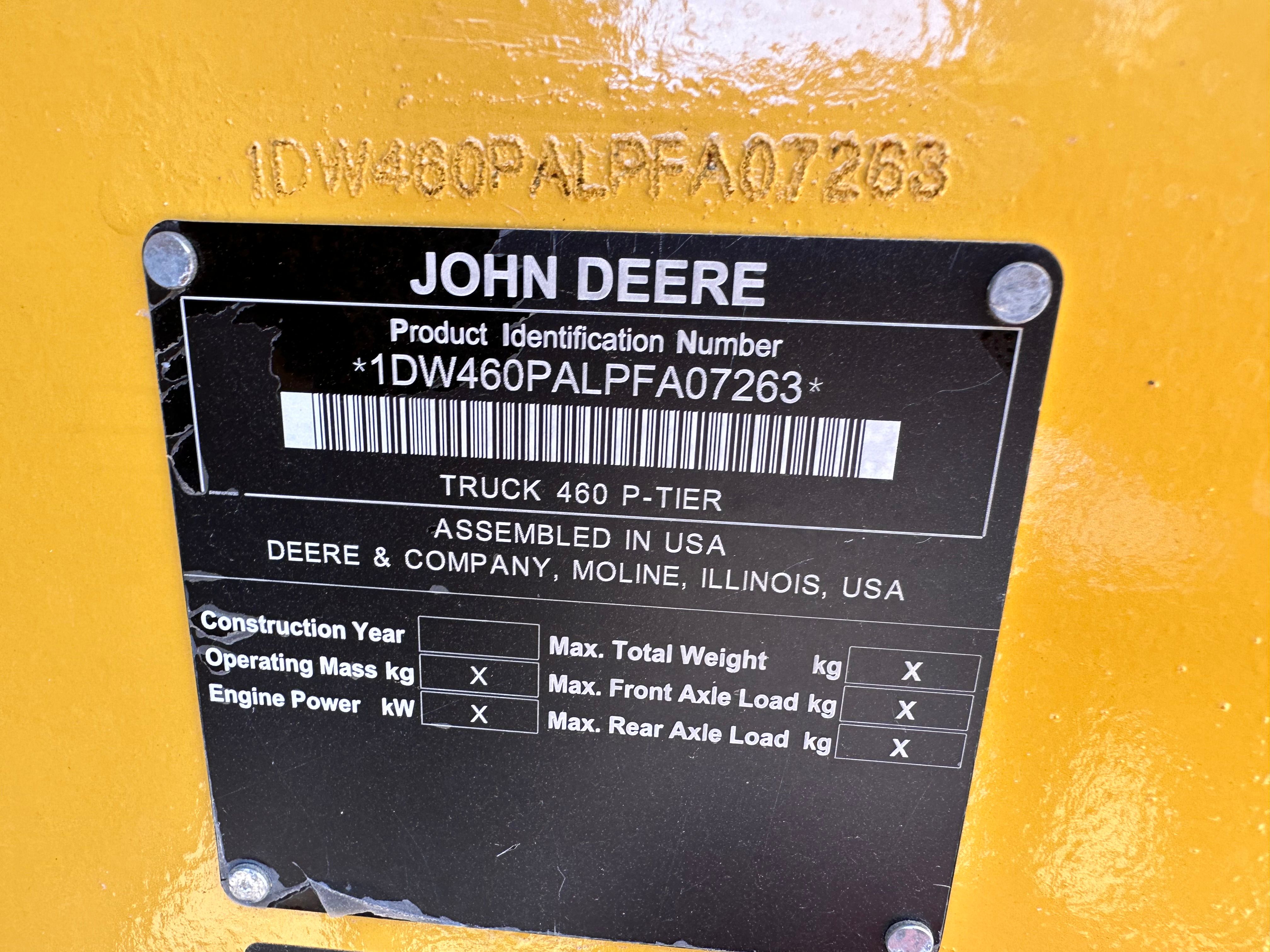 2023 JOHN DEERE 460P Photo 16 Thumbnail