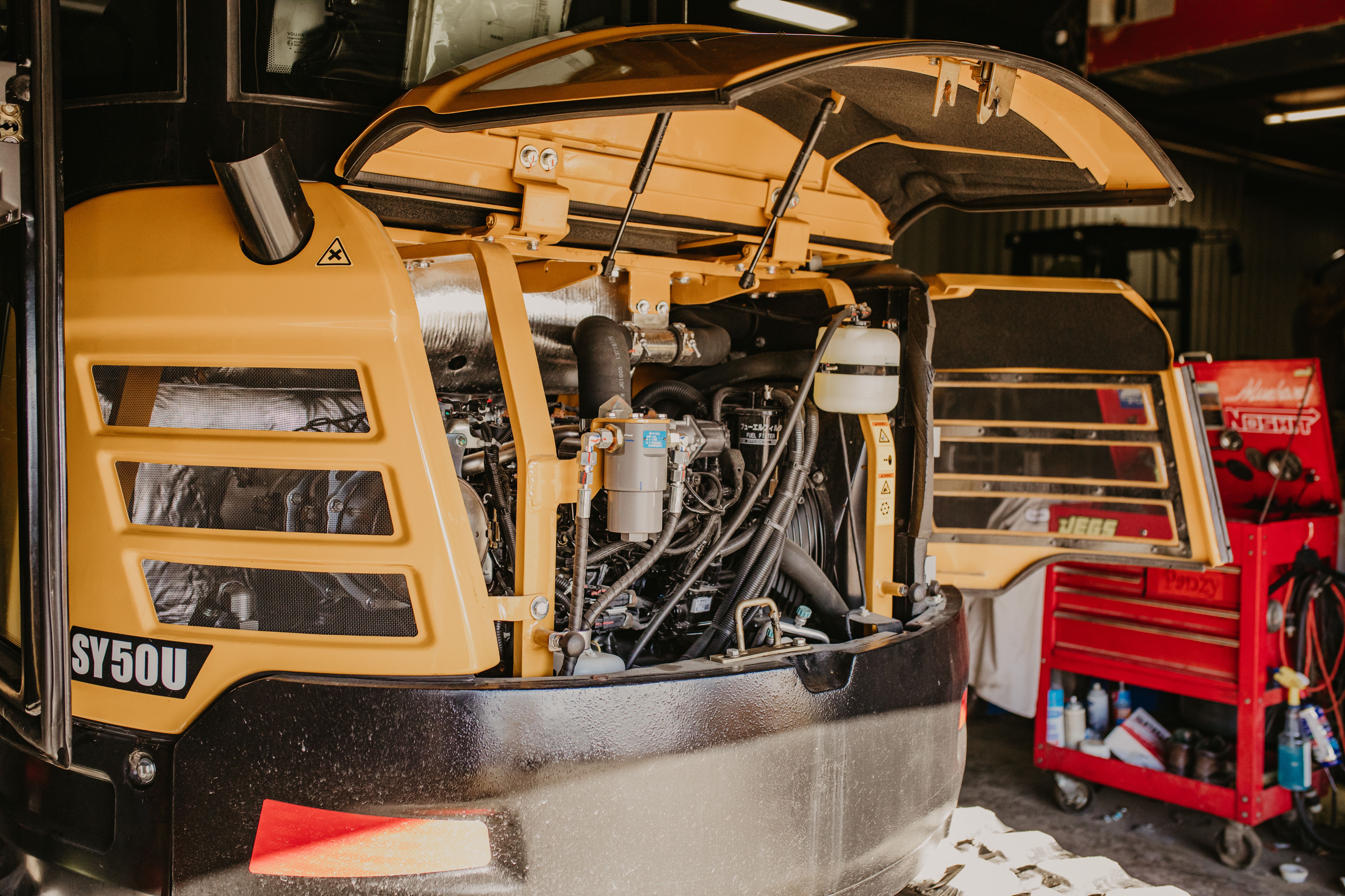 sany-sy50u-engine-compartment-parts-banner