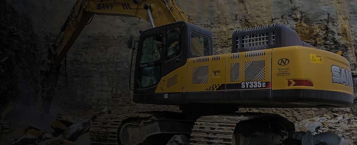 Sany-Excavators-Available-For-Sale-Rental - Background Image