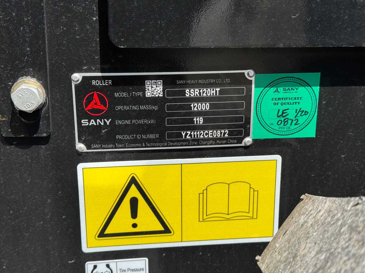 2025 SANY SSR120HT-CAB Photo 1