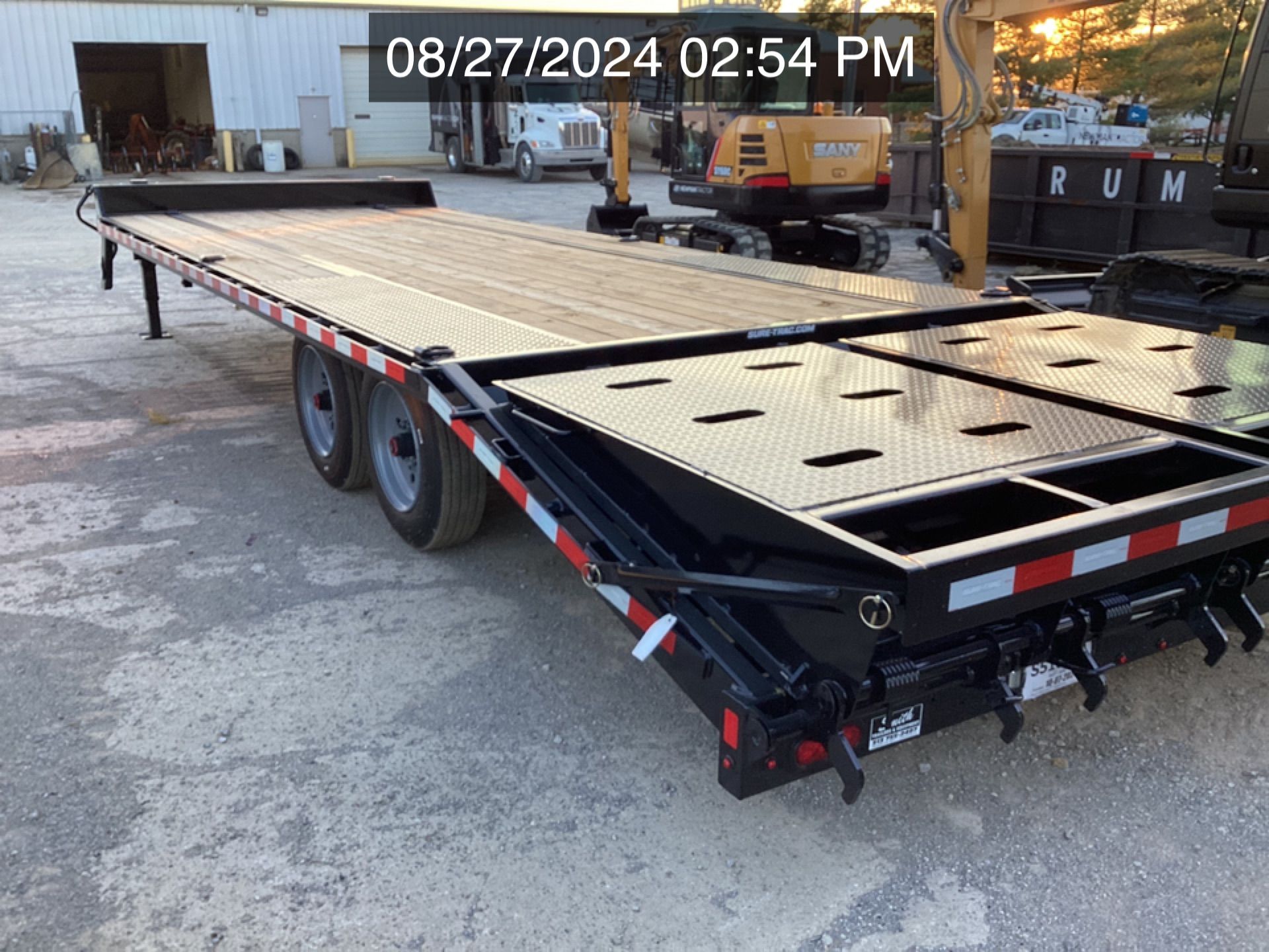 2024 SURE-TRAC 20' FLAT DECKOVER TRAILER Photo 9 Thumbnail