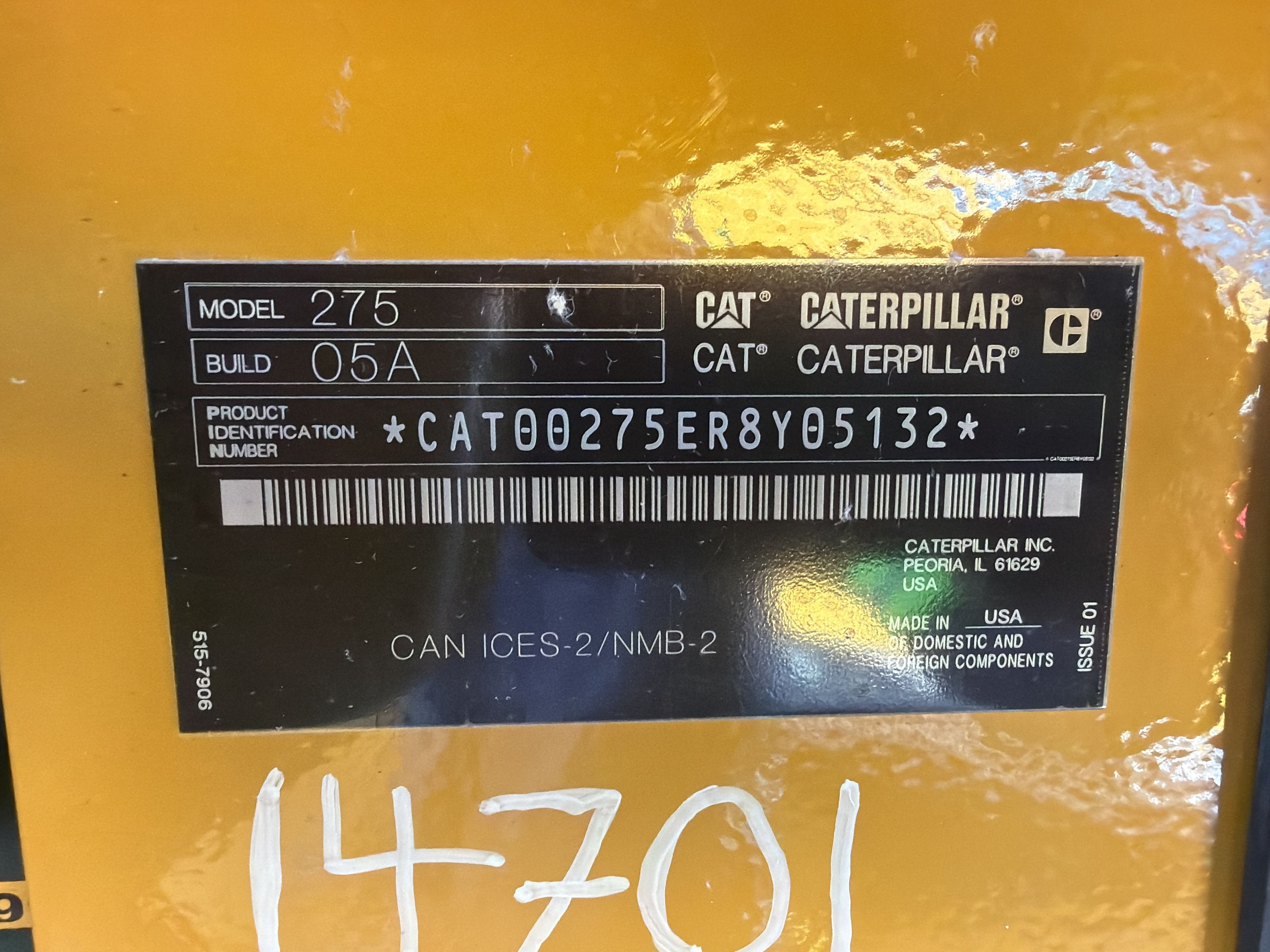 Equipment Photo - EQ14701 Thumbnail