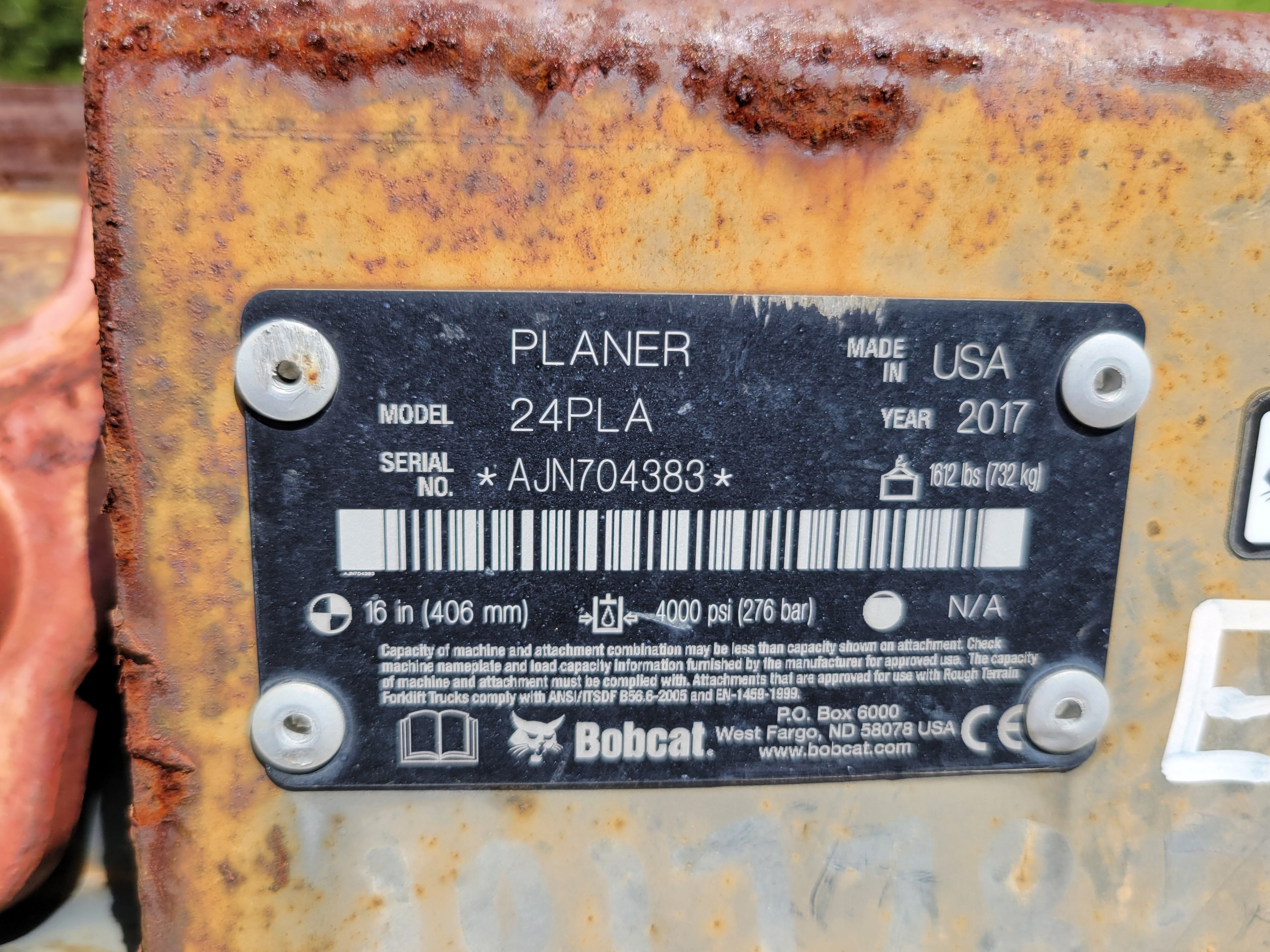 BOBCAT COLD PLANER (24 INCH) For Sale | Newman Tractor