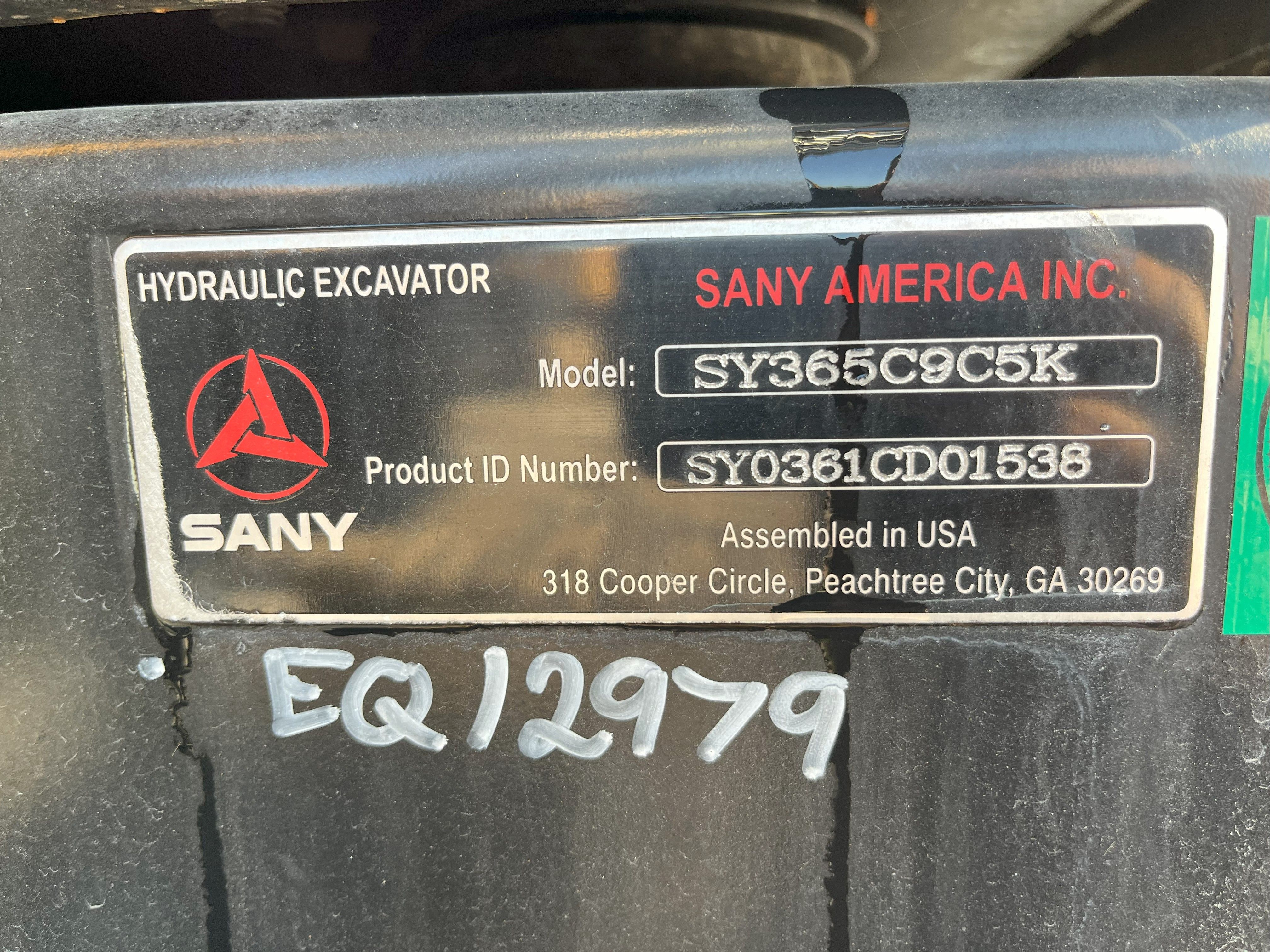 2025 SANY SY365C Photo 11 Thumbnail