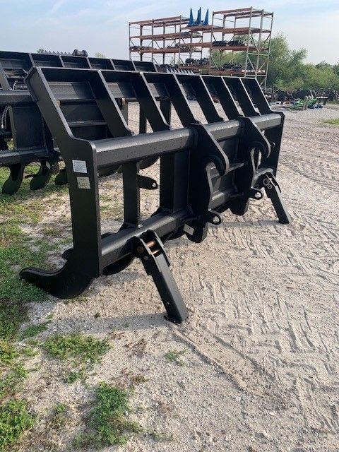 108" LOADER RAKE FOR JRB416 COUPLER Photo 3 Thumbnail