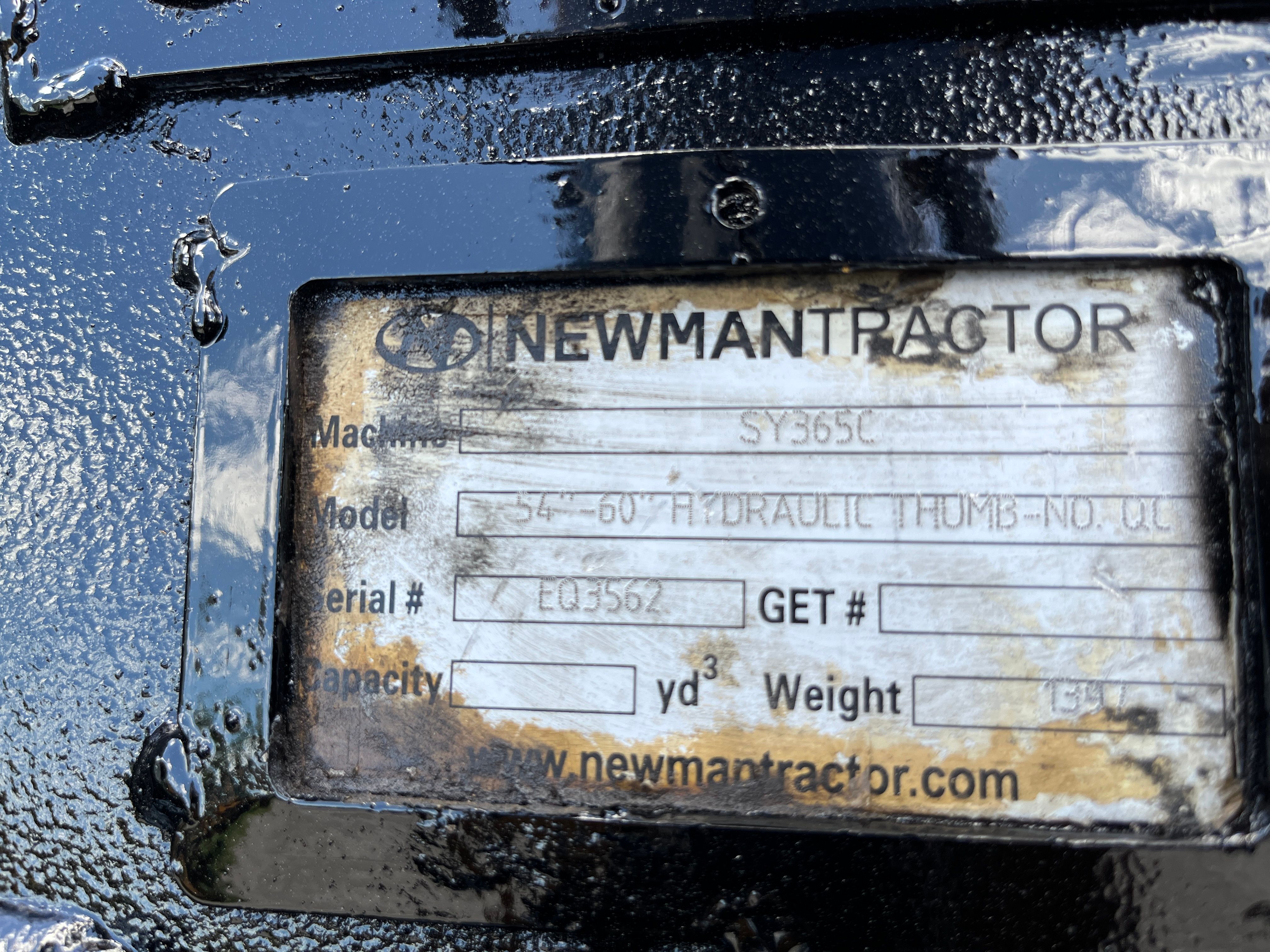 THUMB FOR SY365C (NO QUICK COUPLER) Photo 5 Thumbnail