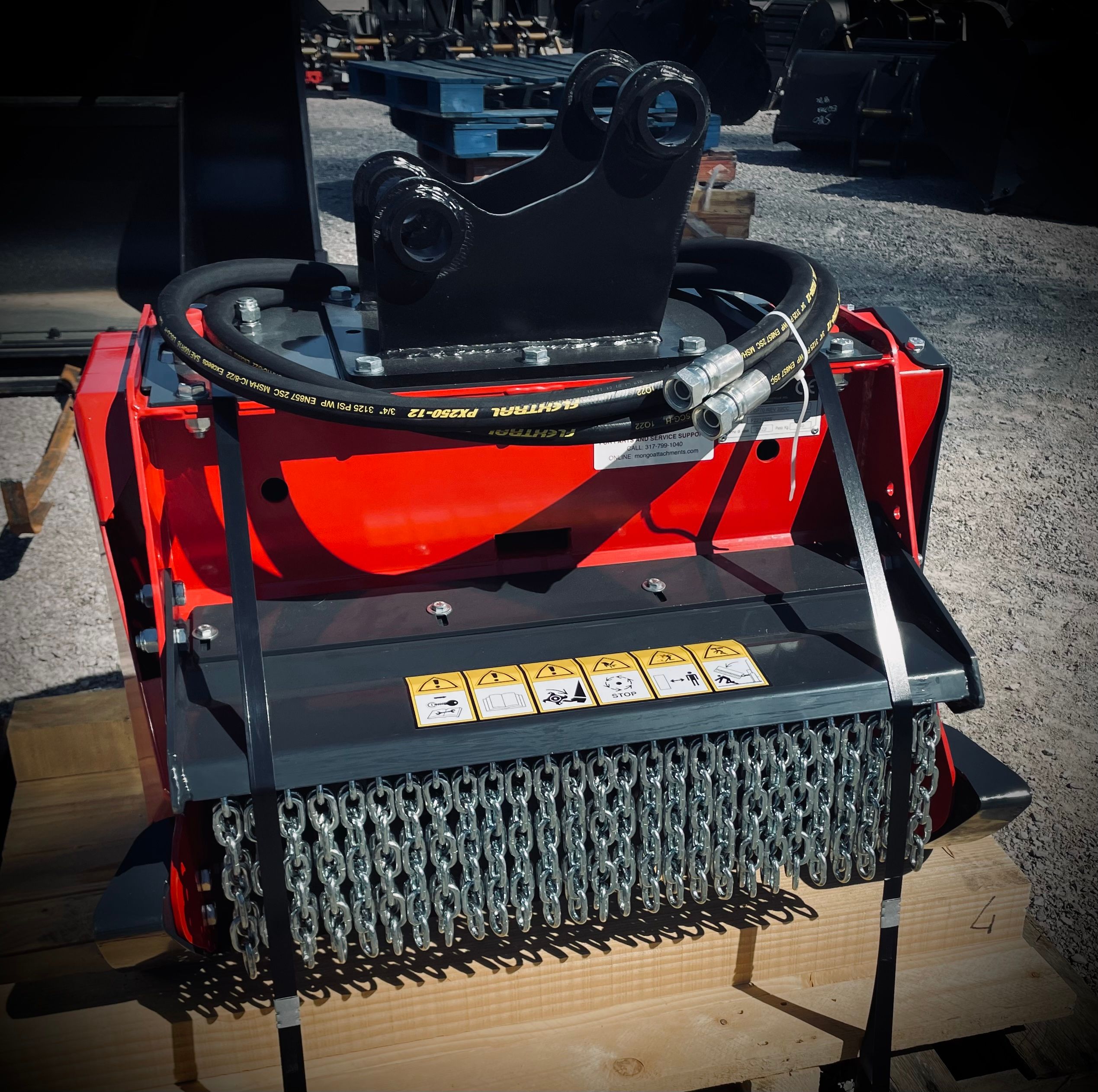 27" FORESTRY MULCHER FOR SY50U Photo 4 Thumbnail