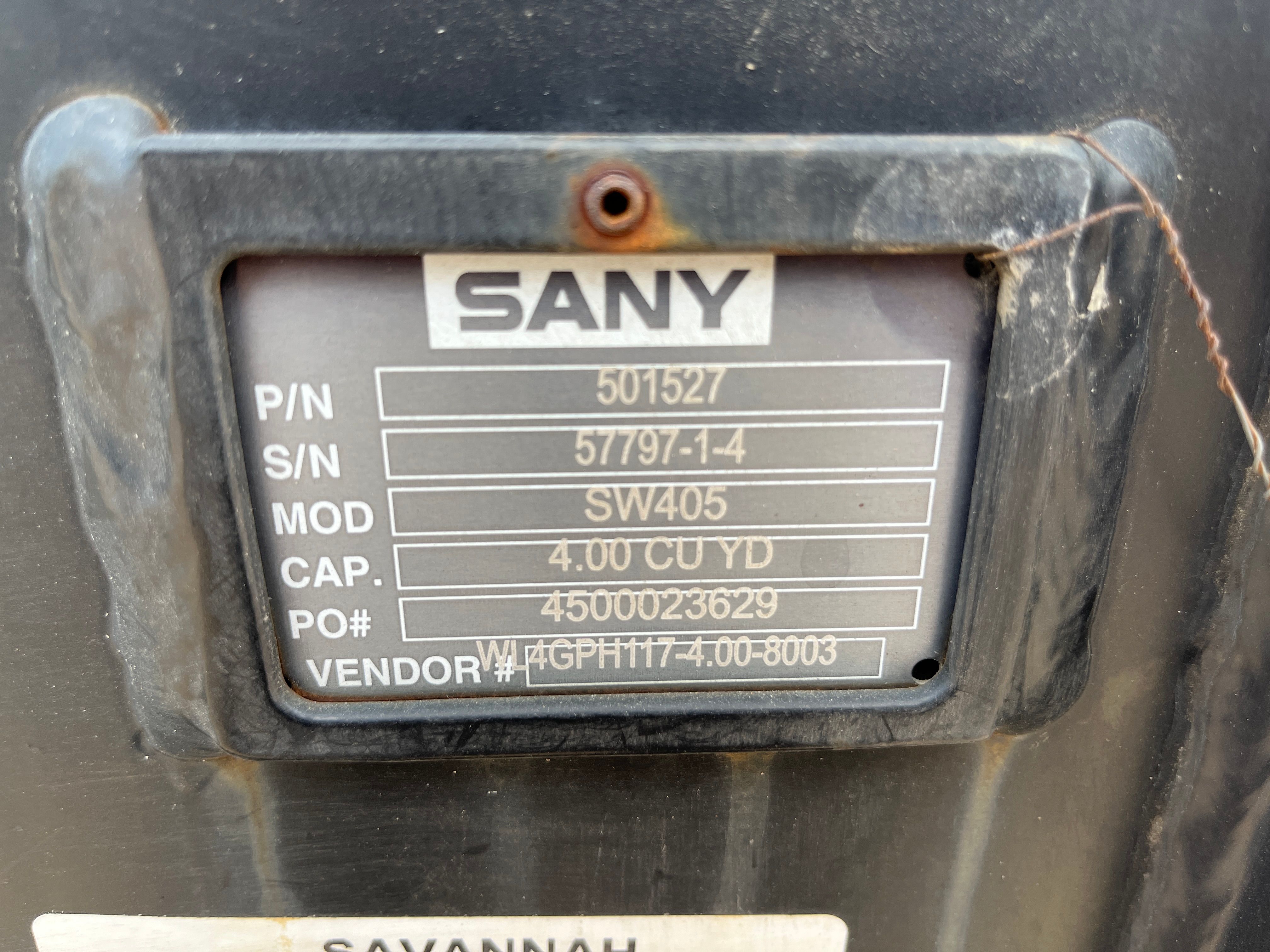SANY SW405K WHEEL LOADER BUCKET Photo 3 Thumbnail