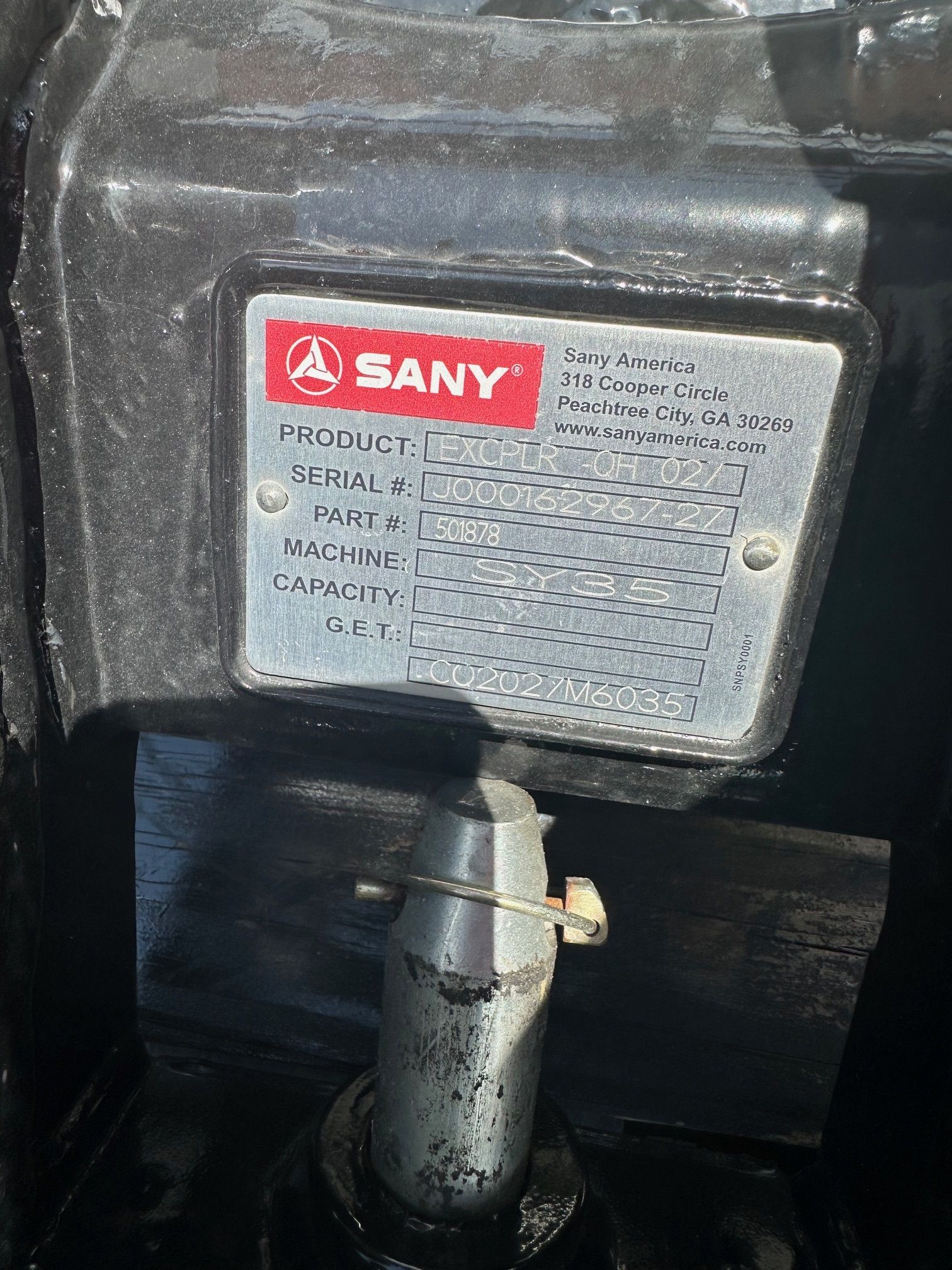 QUICK HITCH COUPLER TO FIT SY35U Photo 3 Thumbnail