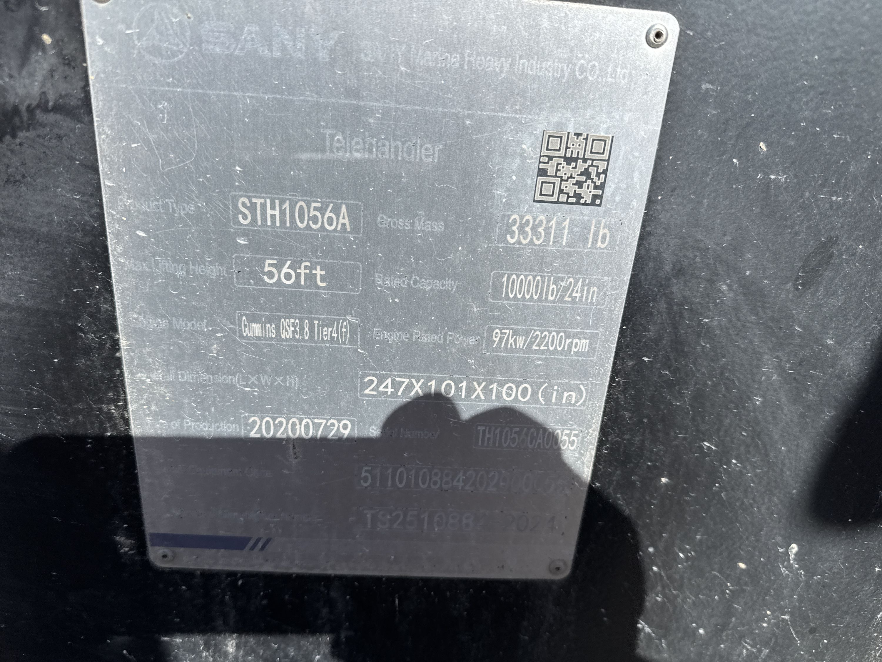 2021 SANY STH1056A-CAN Photo 15 Thumbnail