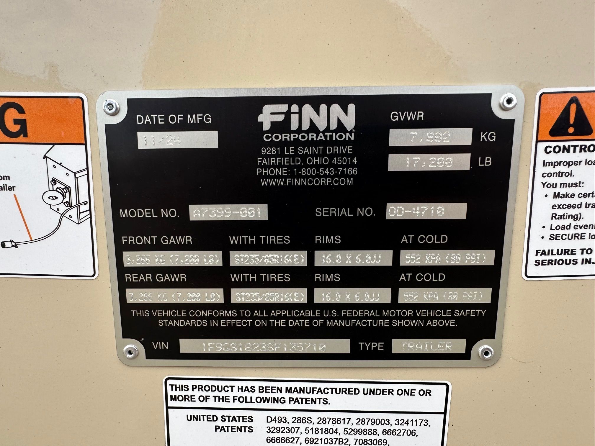 FINN T120T TRAILER MOUNTED HYDRO SEEDER Photo 10 Thumbnail