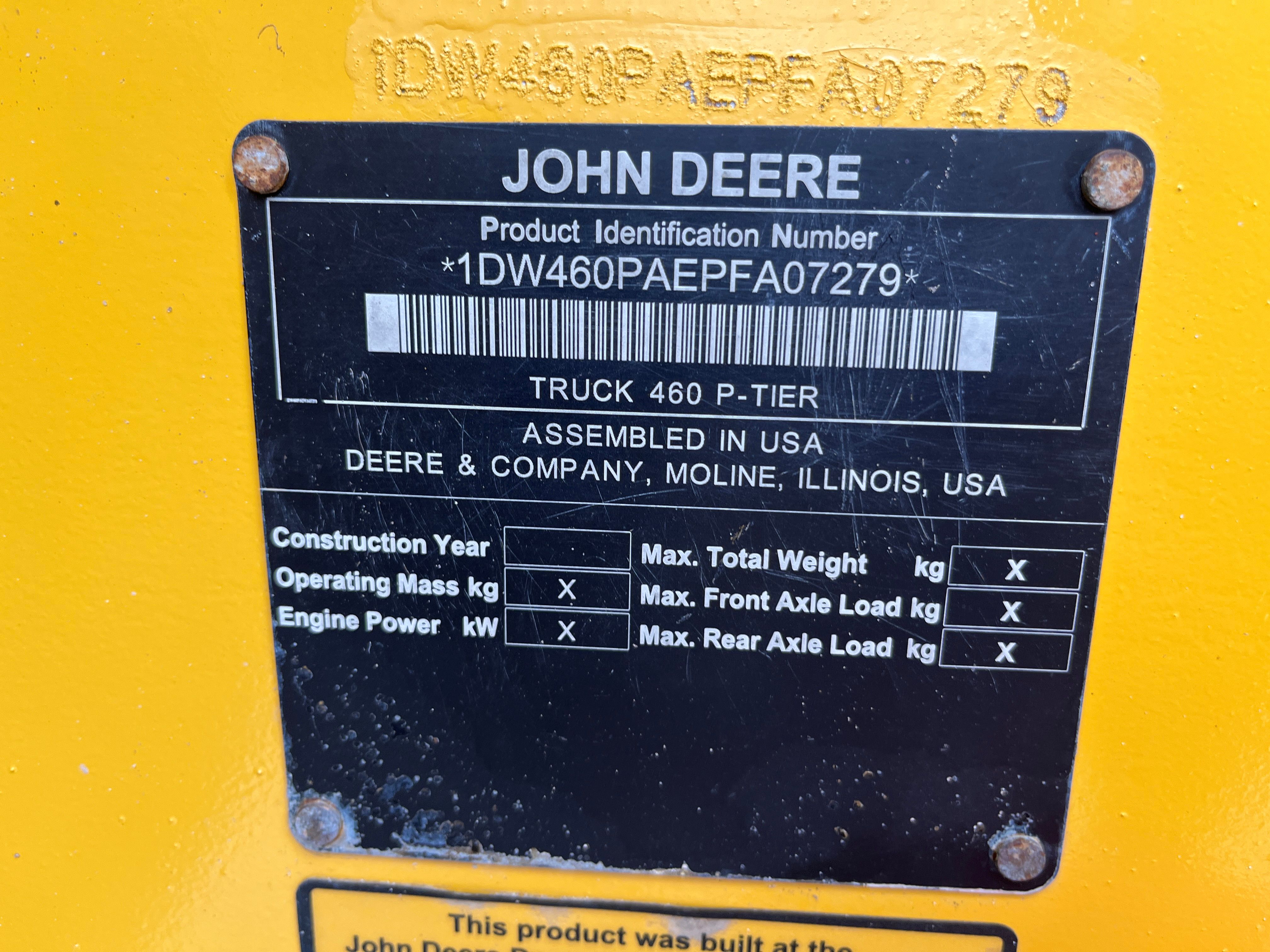 2023 JOHN DEERE 460P Photo 16 Thumbnail