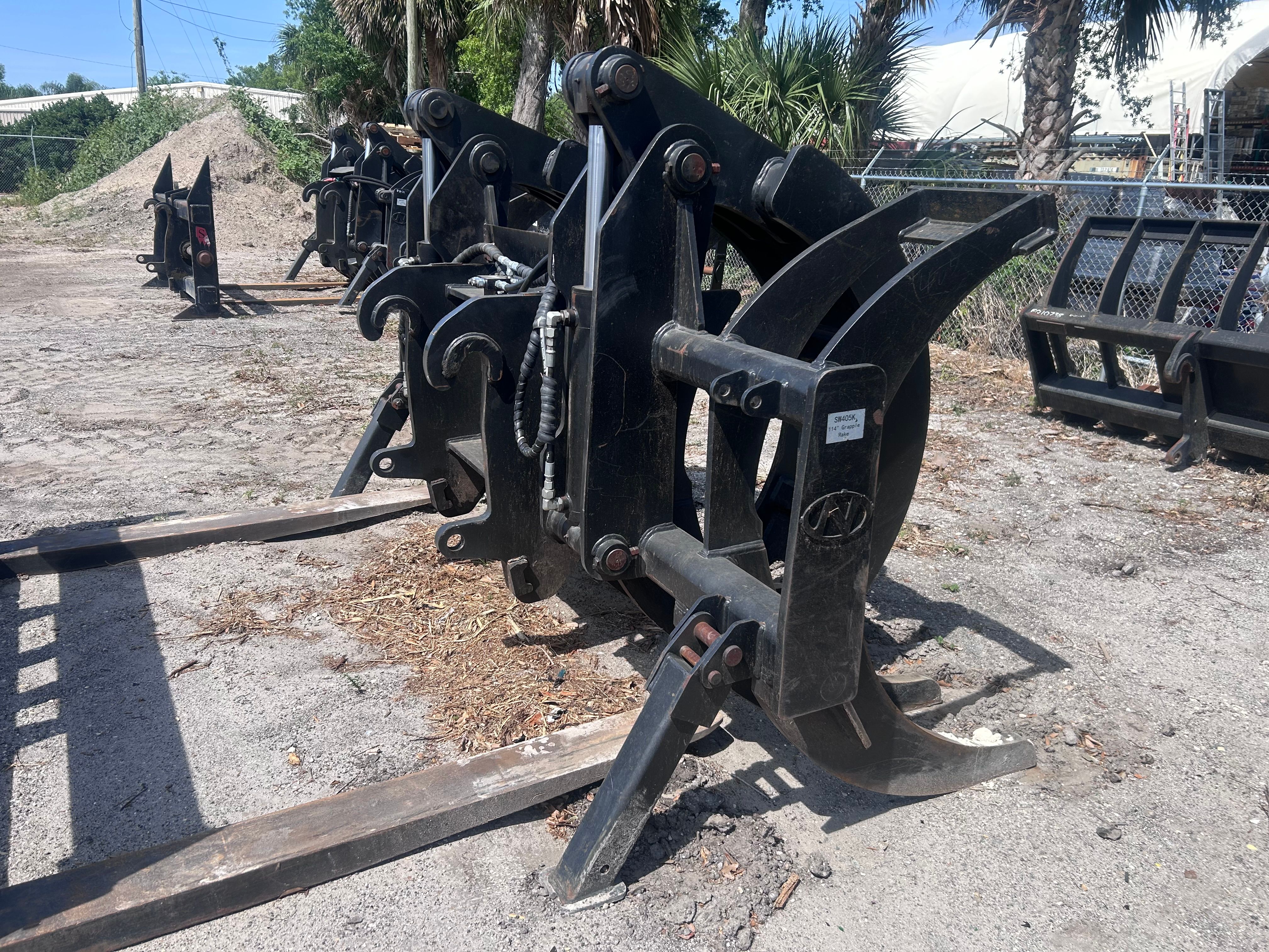 114" GRAPPLE RAKE FOR JRB418 COUPLER Photo 3 Thumbnail