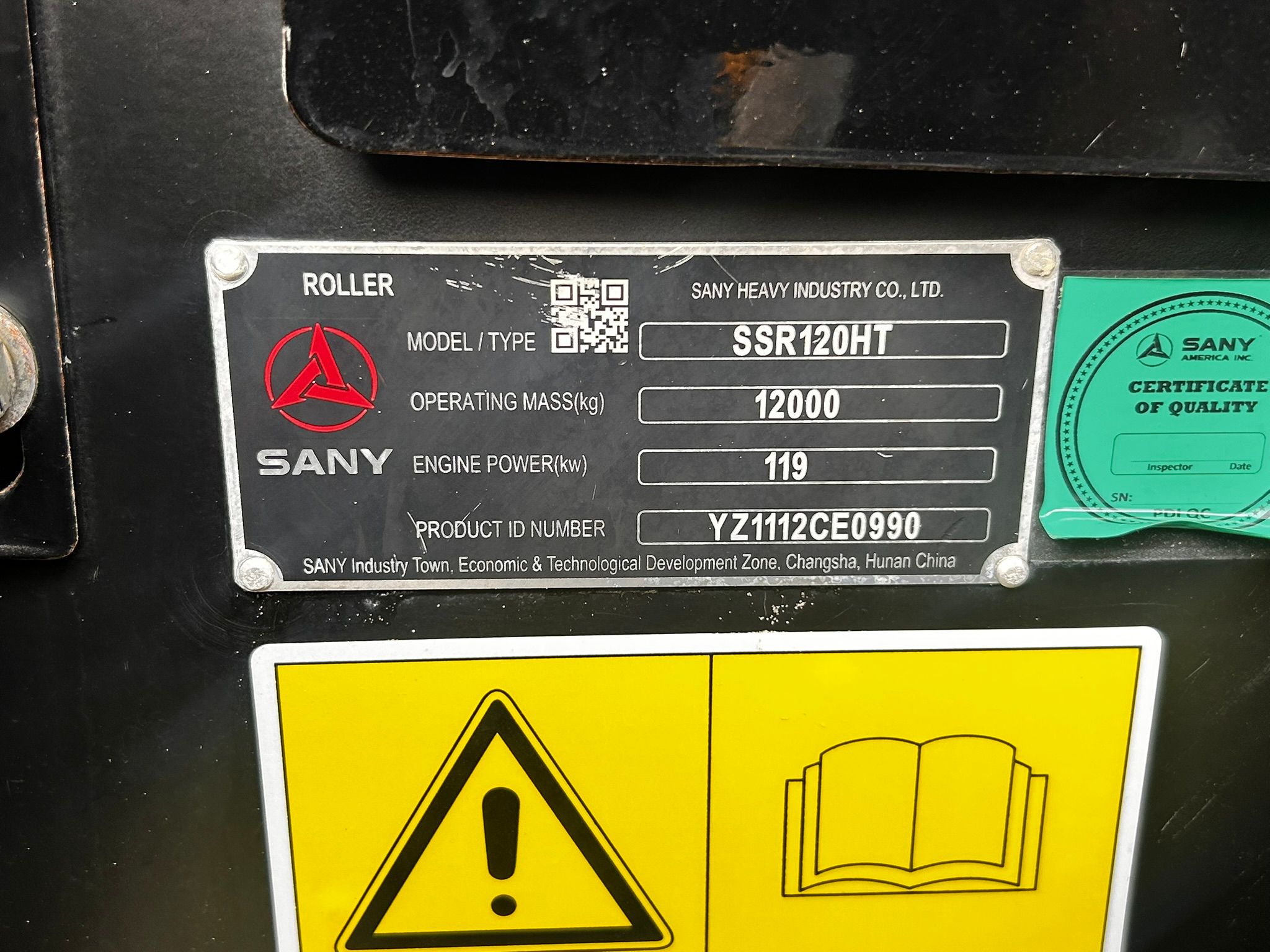 2024 SANY SSR120HT-CAB Photo 12 Thumbnail