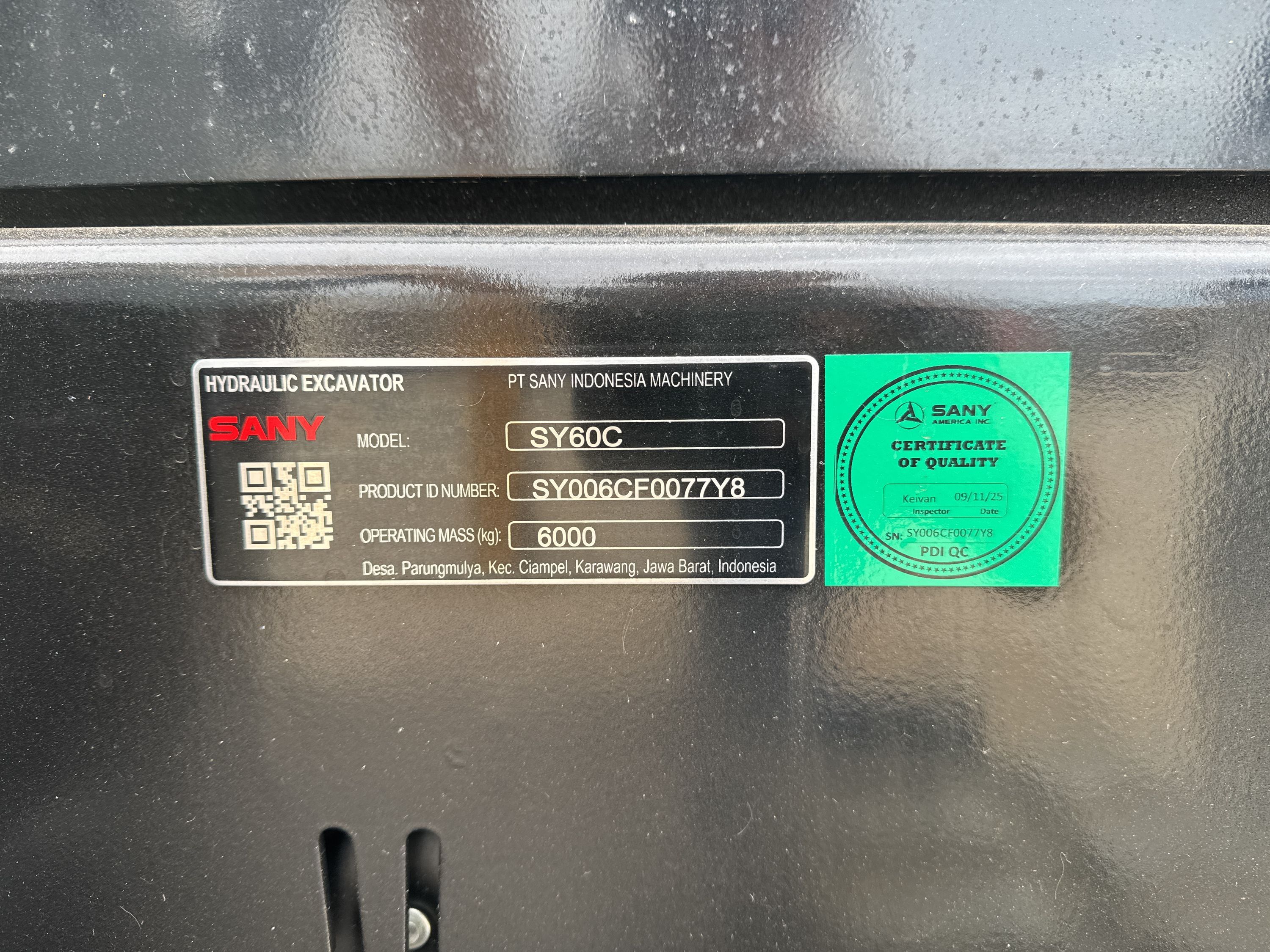 2025 SANY SY60C Photo 20 Thumbnail