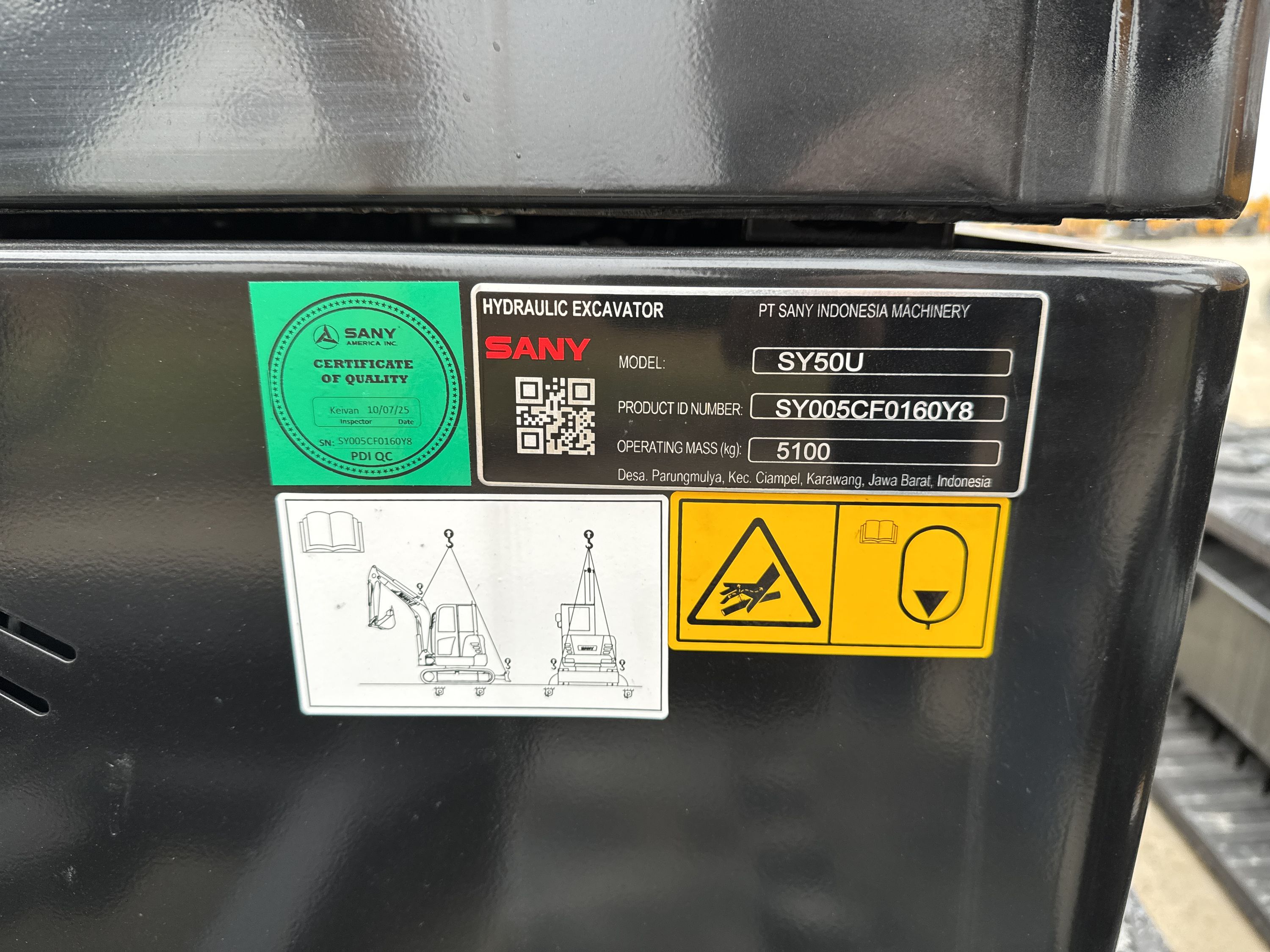 2025 SANY SY50U Photo 20 Thumbnail