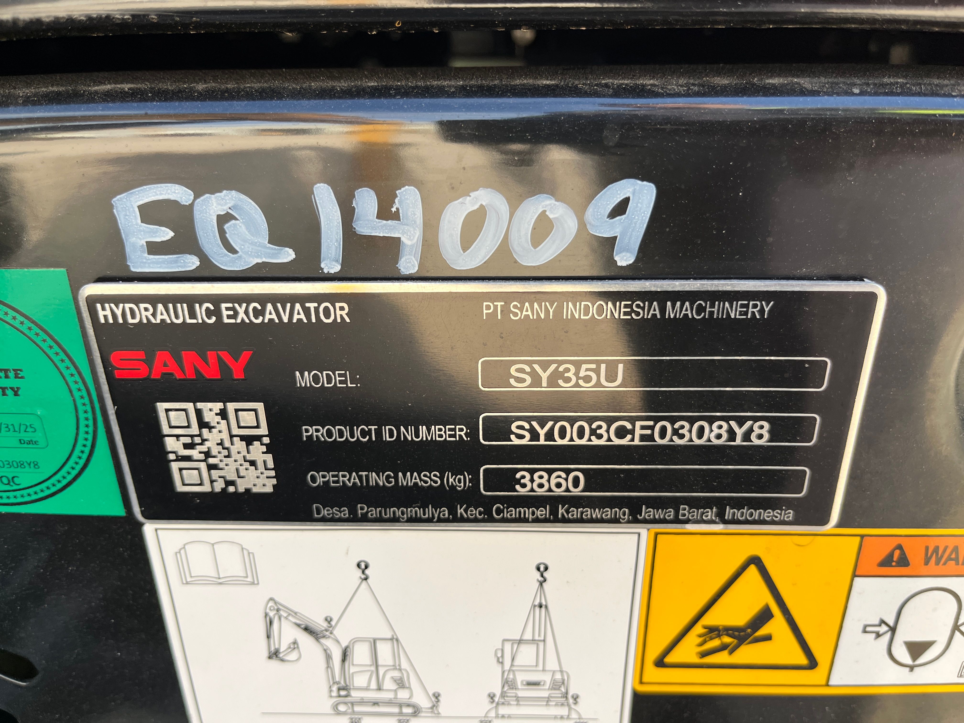 2025 SANY SY35U-CABA Photo 9 Thumbnail