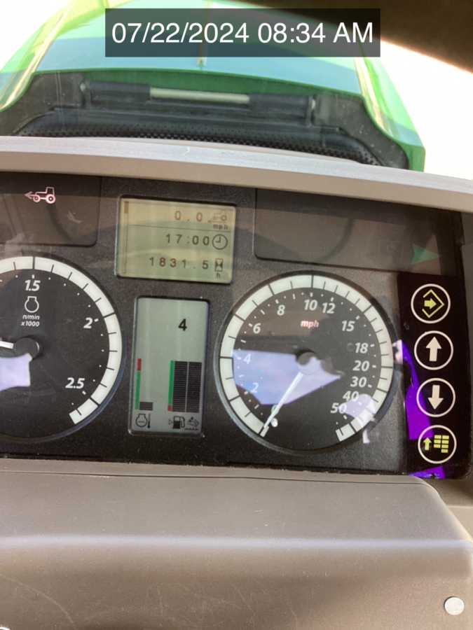 2017 JOHN DEERE JOHN DEERE 6195M ROW CROP TRACTOR Photo 1