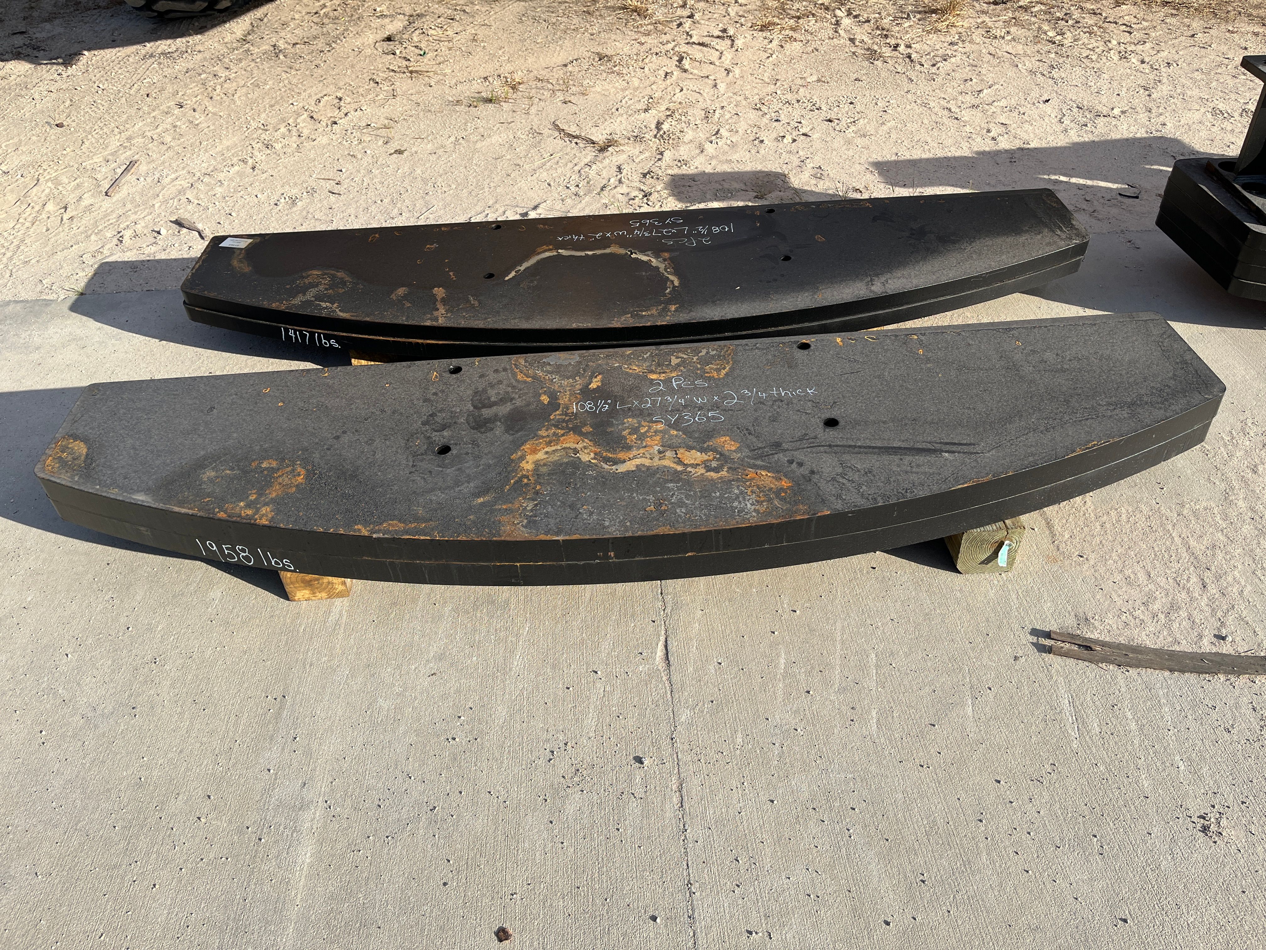 3,000LB ADDITIONAL COUNTER WEIGHT FOR SY365C Photo 2 Thumbnail